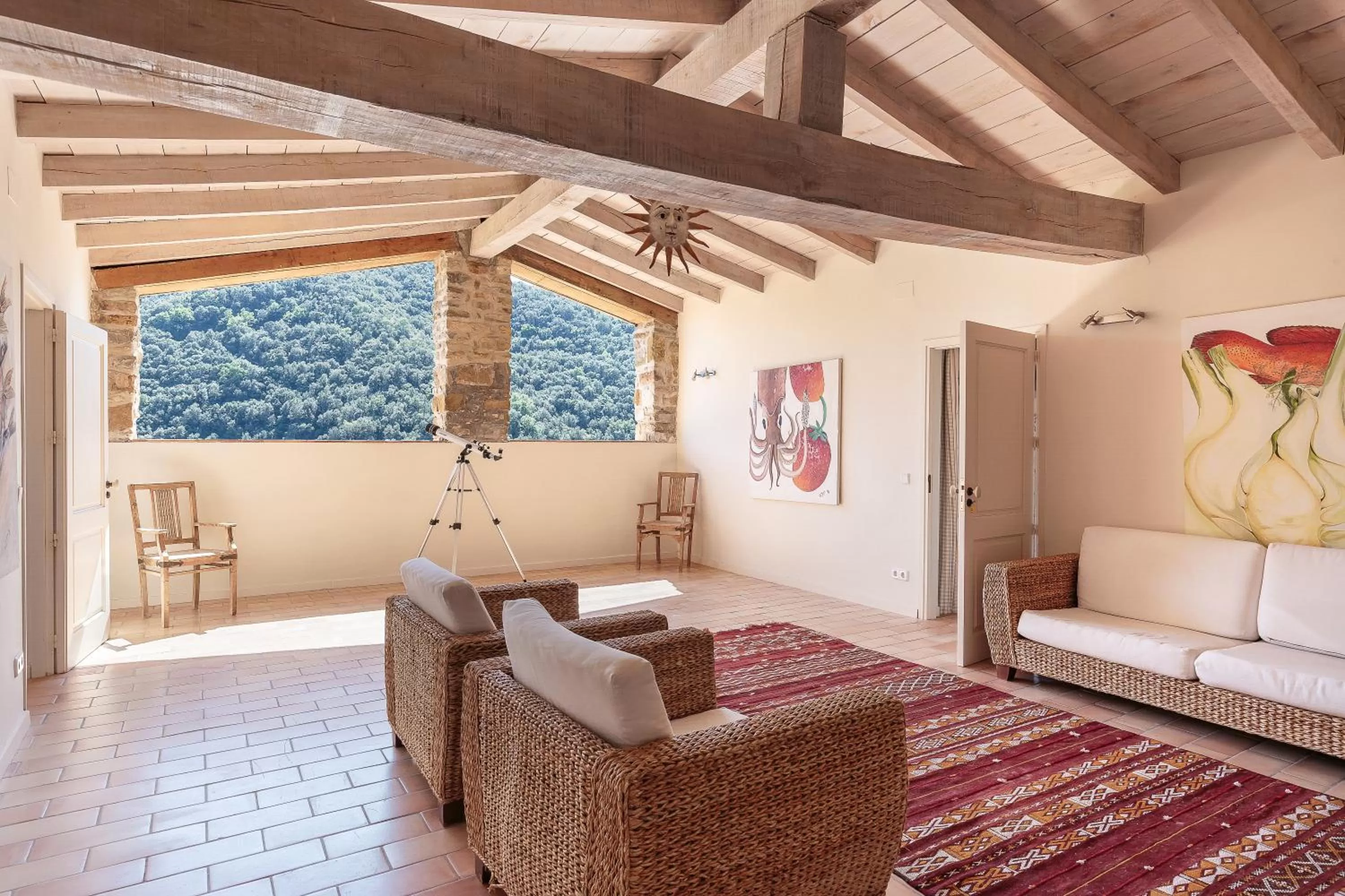 Living room in B&B Can Jan