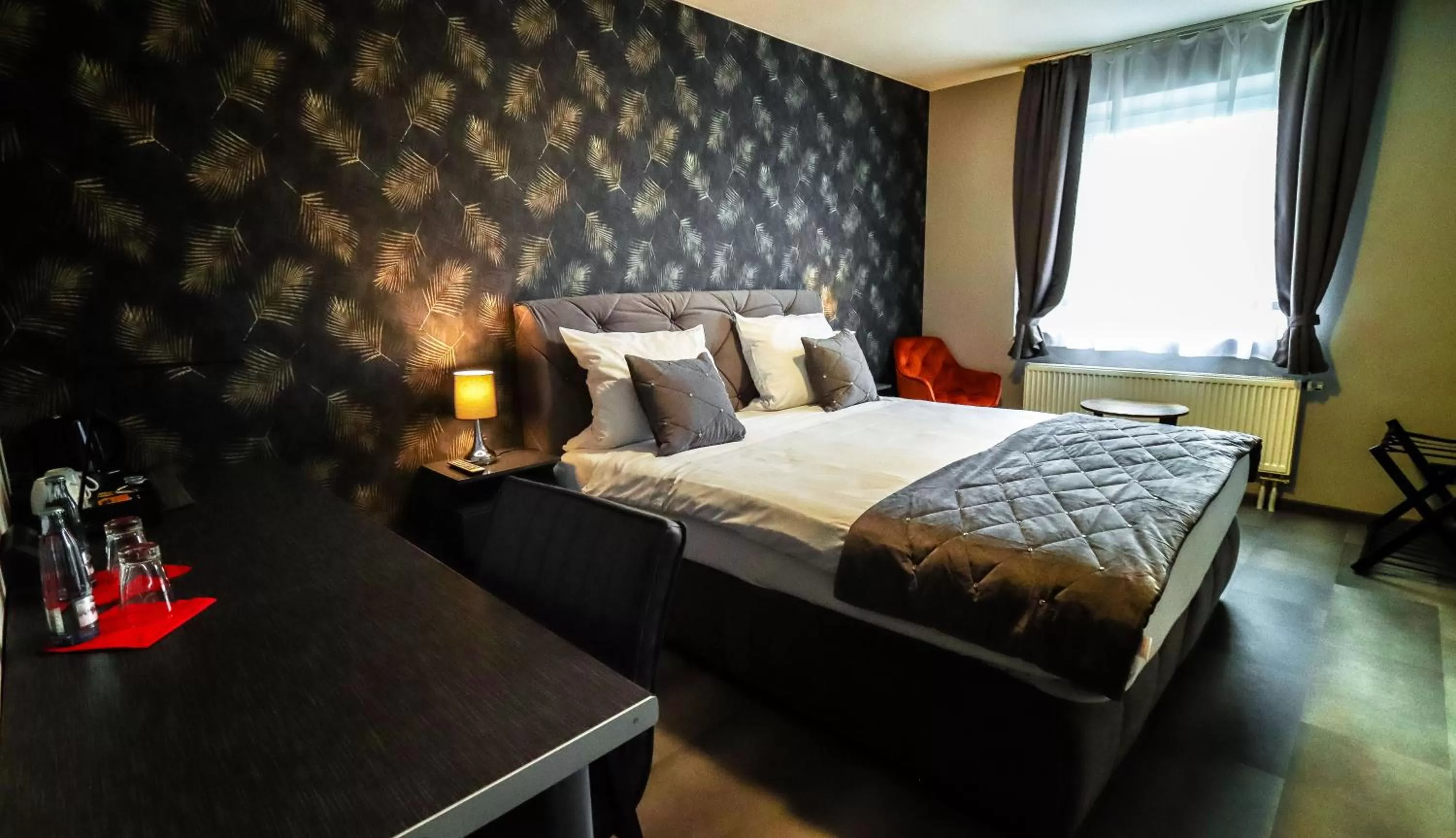 Photo of the whole room, Bed in DUA Hotel