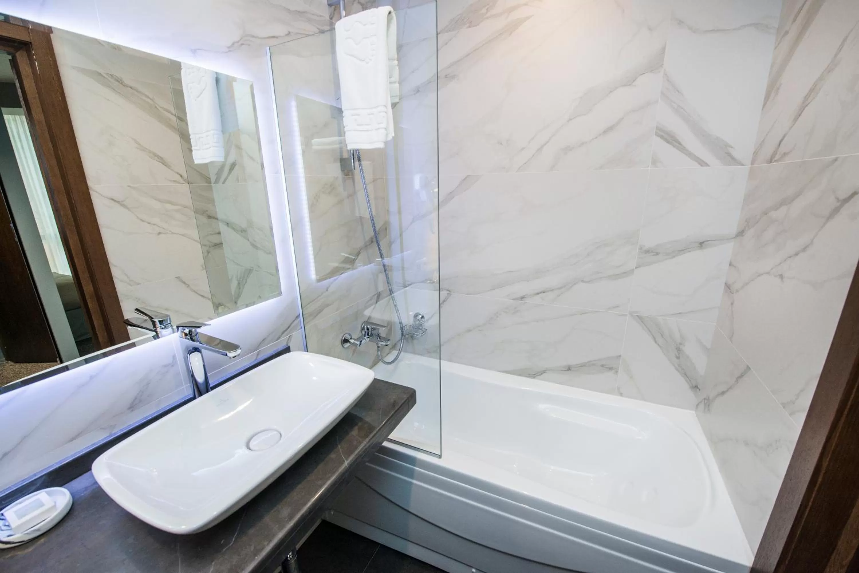 Bathroom in River View Hotel Tbilisi