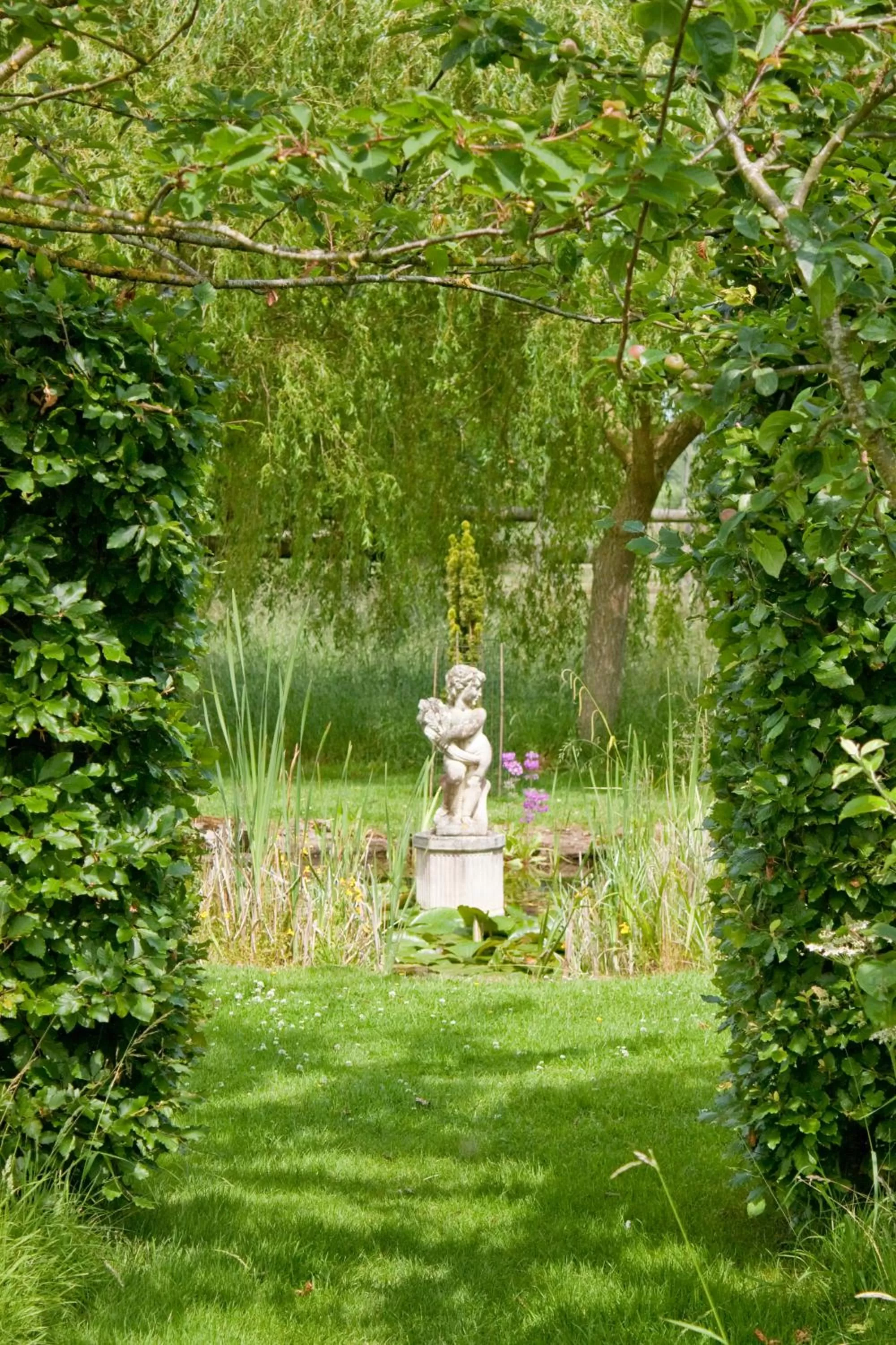 Garden in Guyers House Hotel and Restaurant