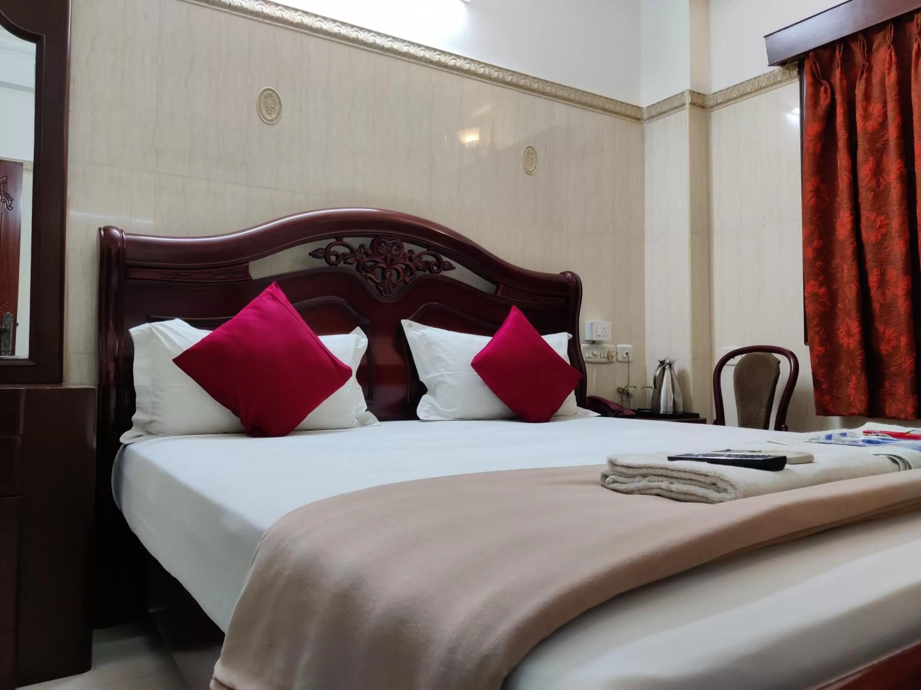 Bedroom, Bed in Grand View Residency Chennai