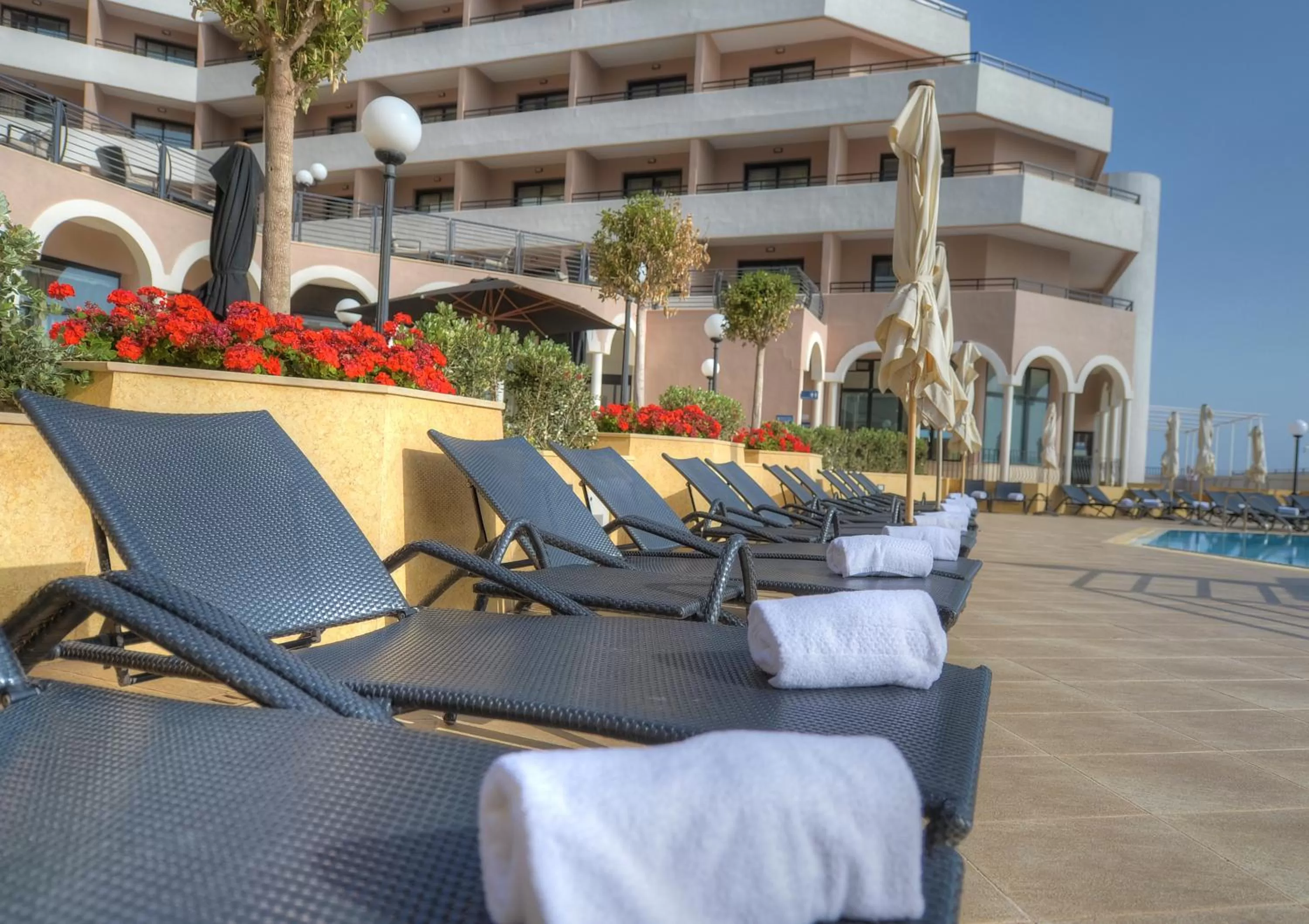 Patio in Radisson Blu Resort, Malta St. Julian's