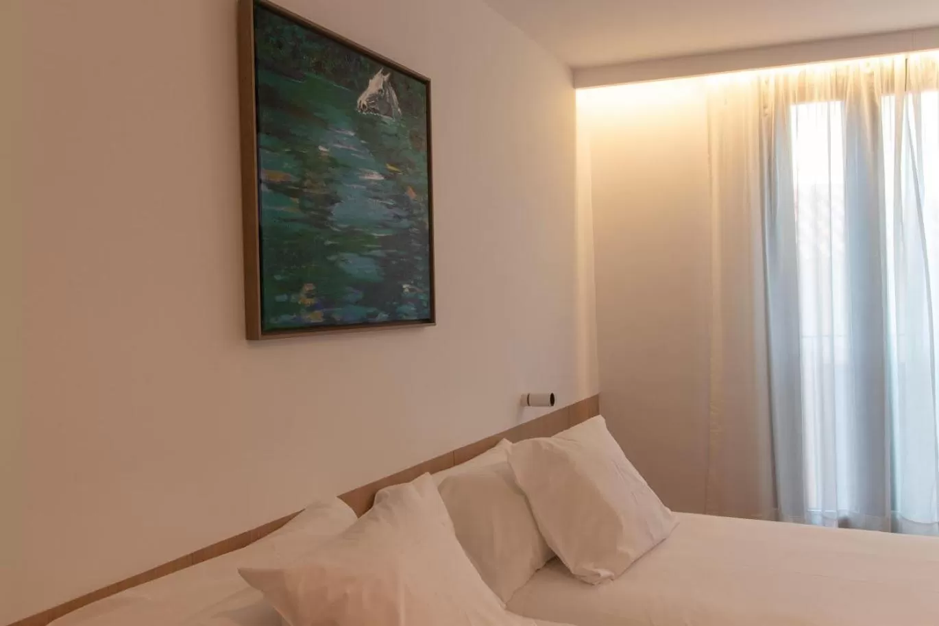 Bed in Hotel Cortabitarte