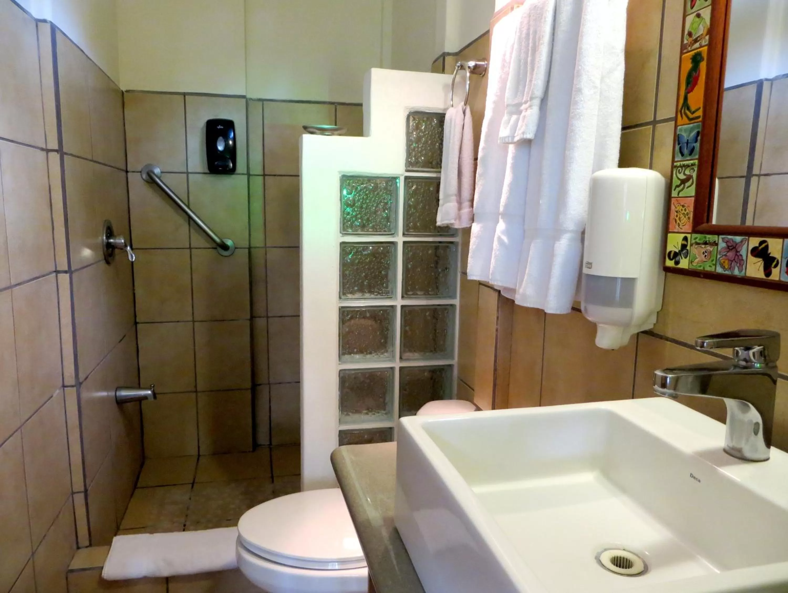 Bathroom in Pura Vida Hotel