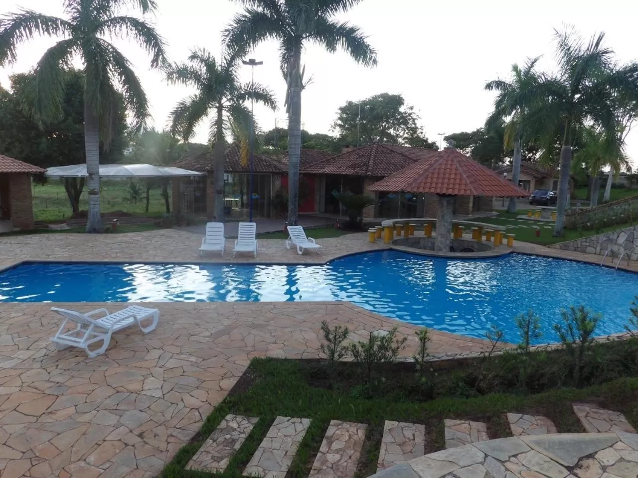 Pool view in HOTEL ABAPORU