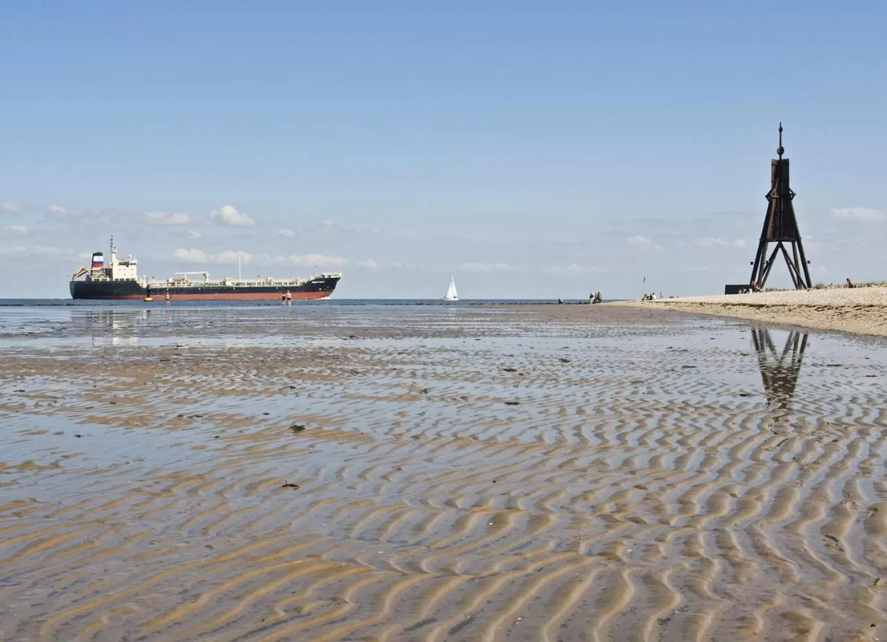 Beach in Hotel Deichgraf