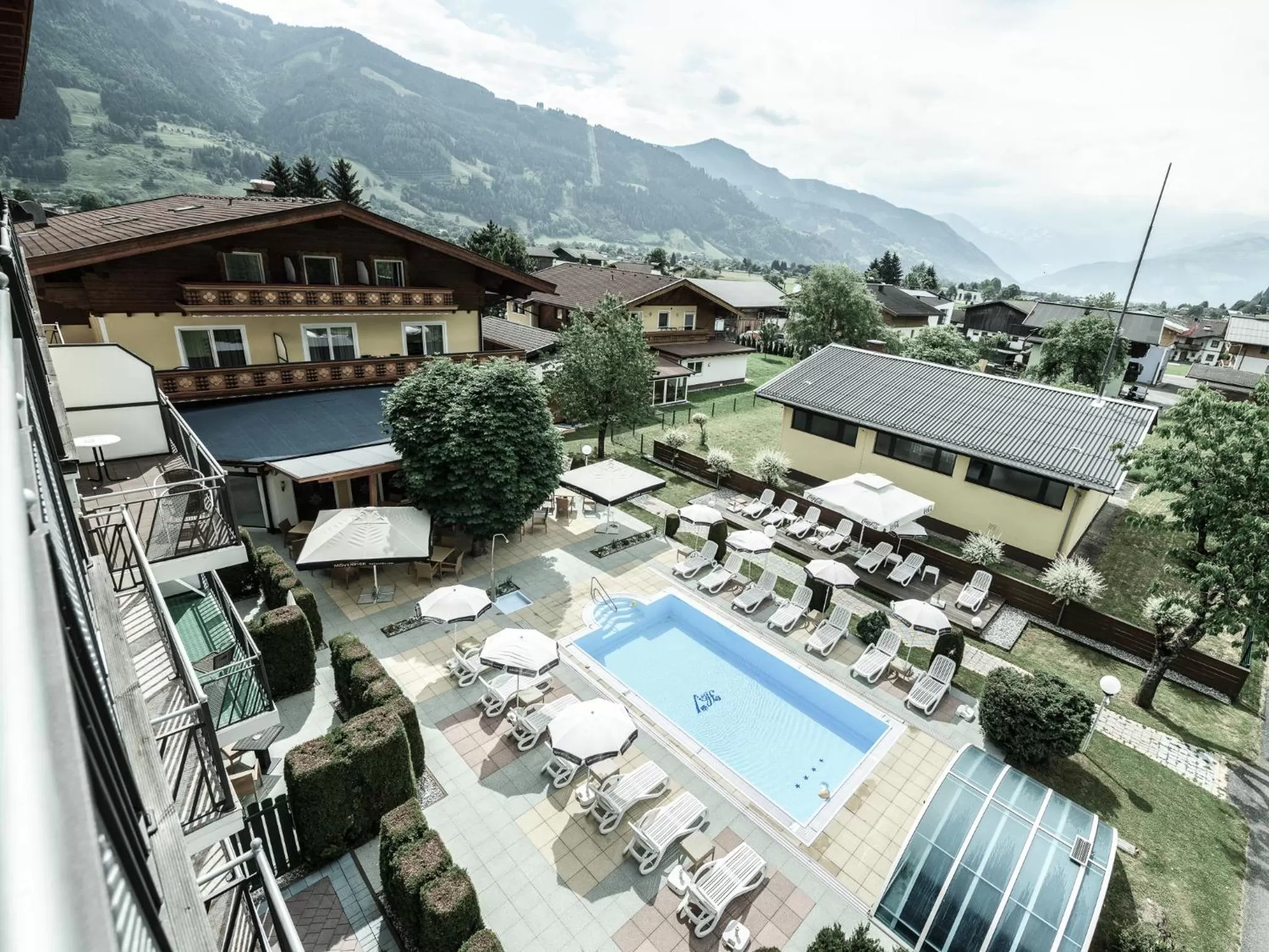 Bird's eye view in Hotel Victoria