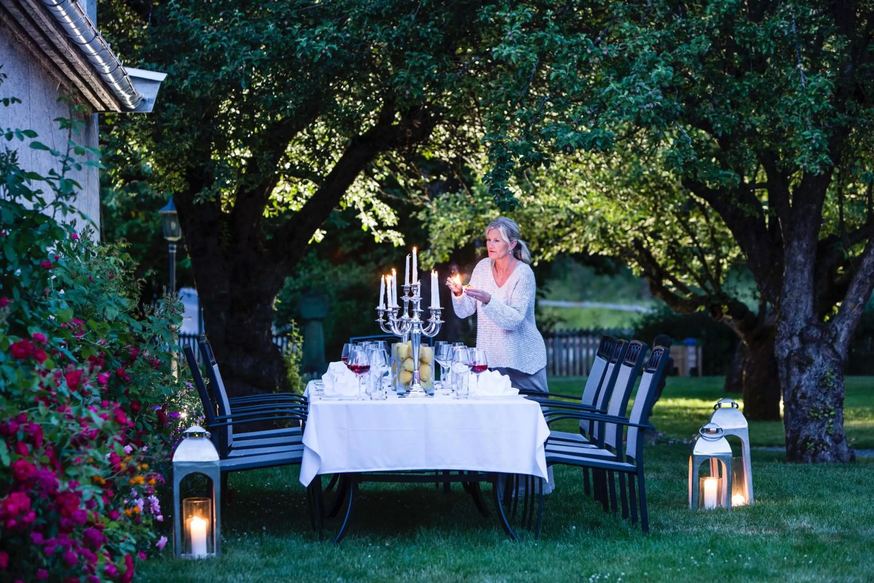 Patio in Klækken Hotel