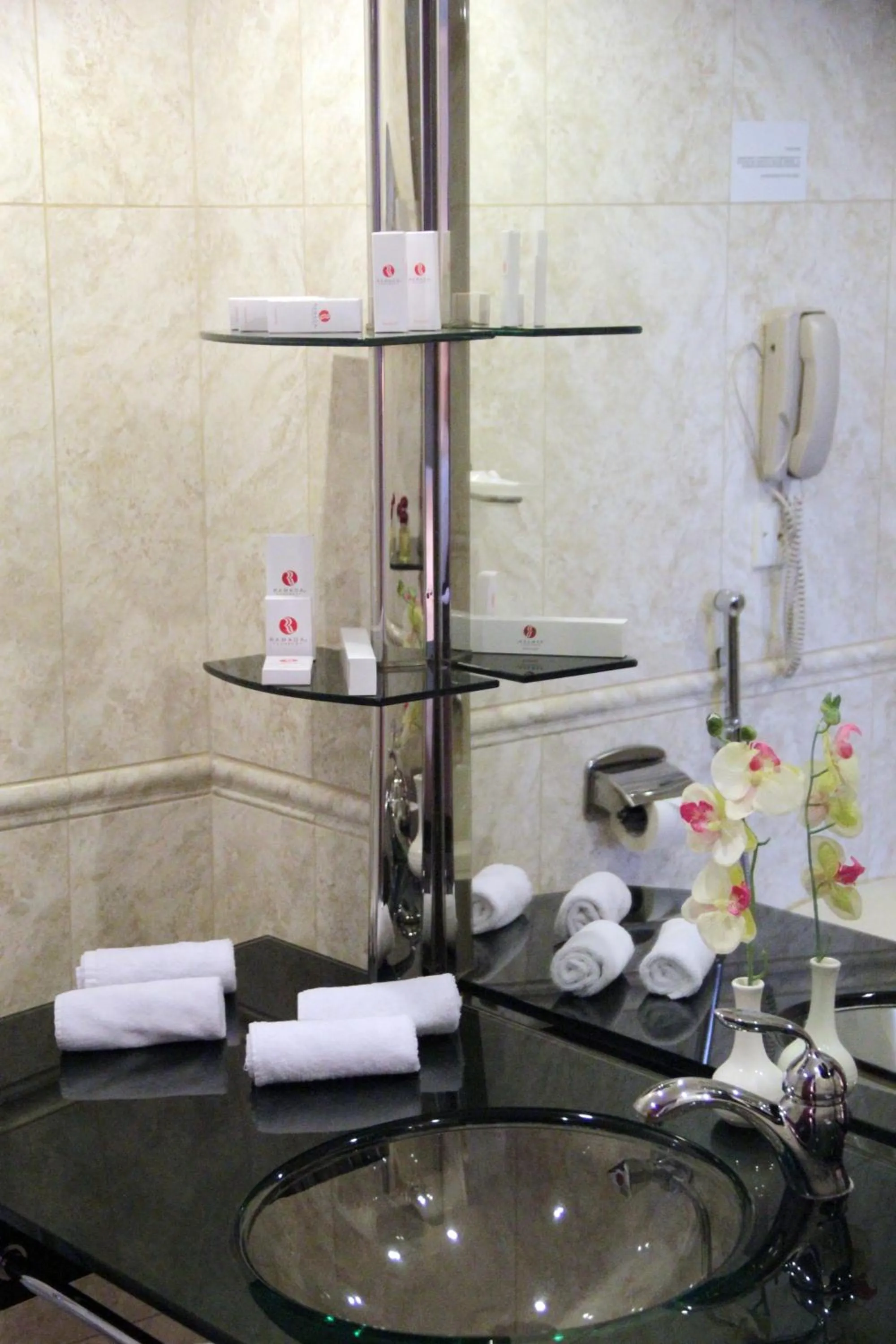 Bathroom in Ramada by Wyndham Tashkent