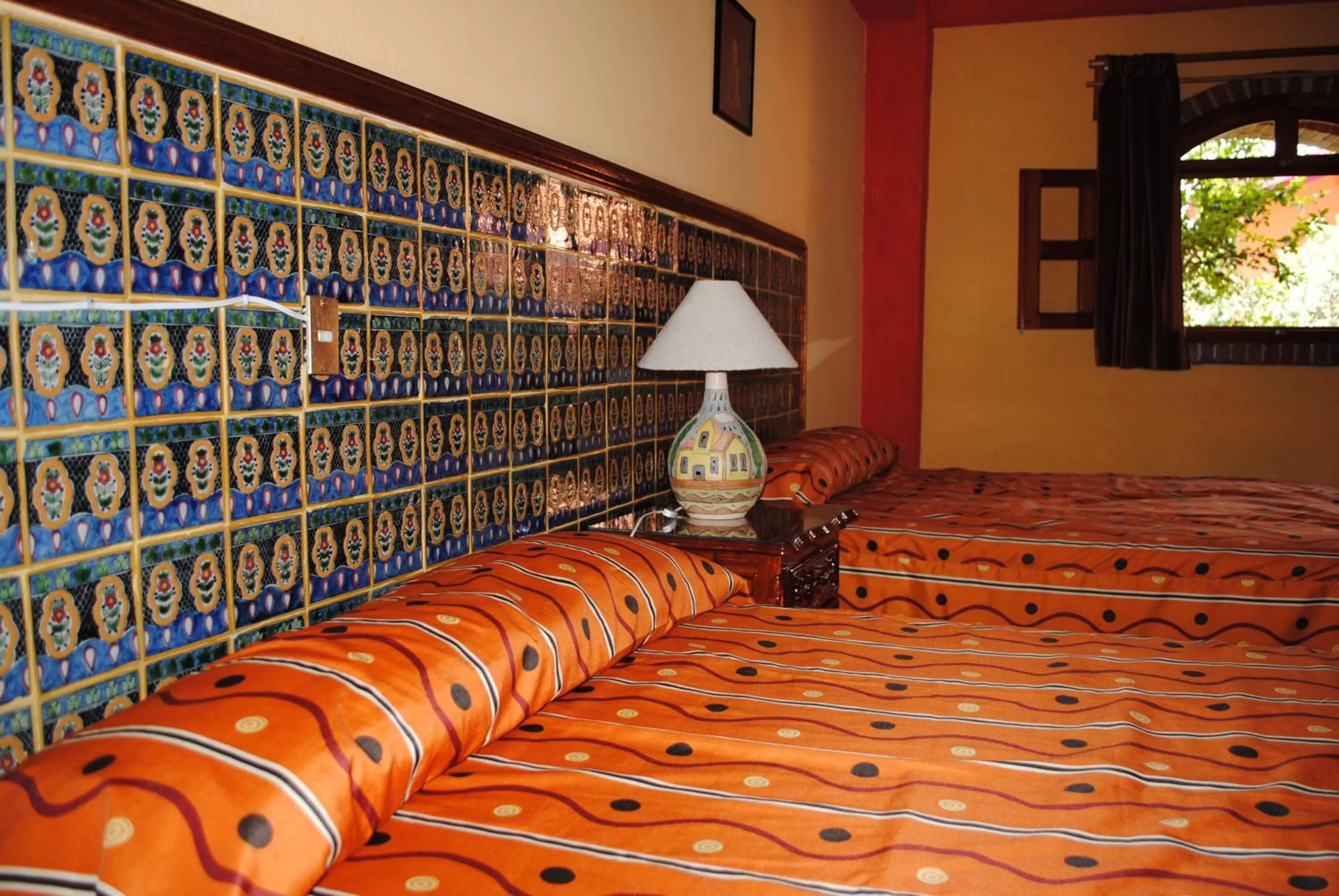 Bed in Hotel Boutique Posada la Casona de Cortés