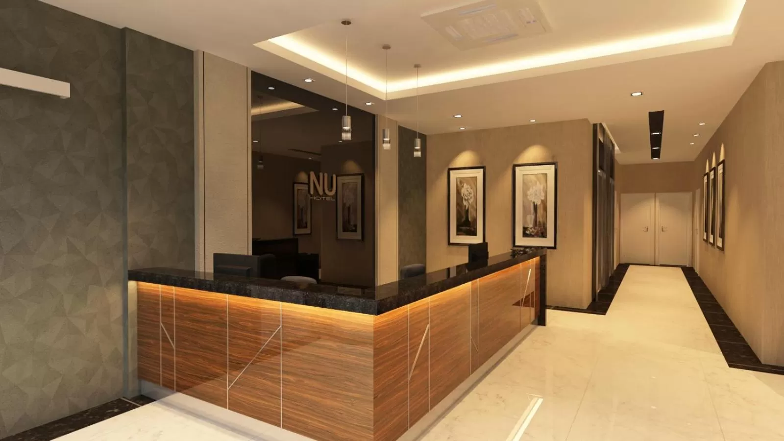 Lobby or reception in NU Hotel @ KL Sentral