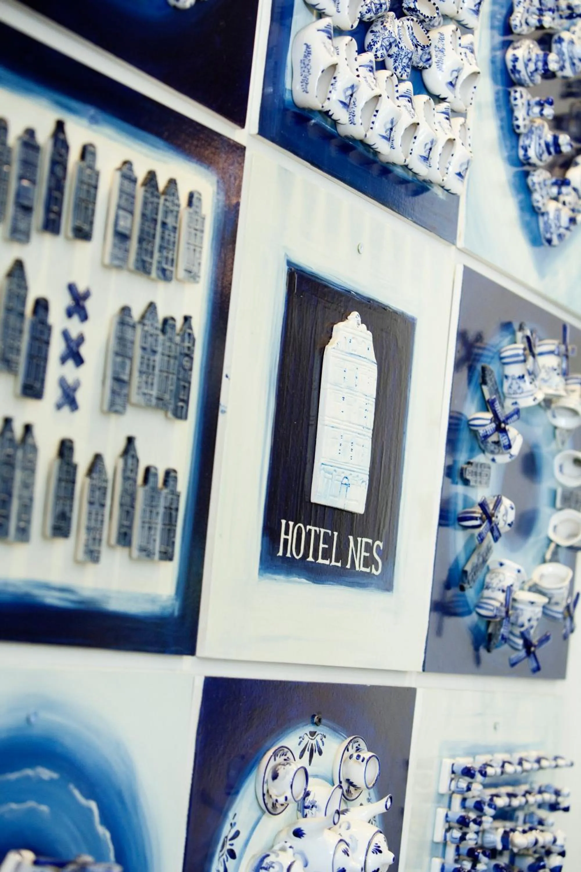 Decorative detail in Hotel Nes Amsterdam