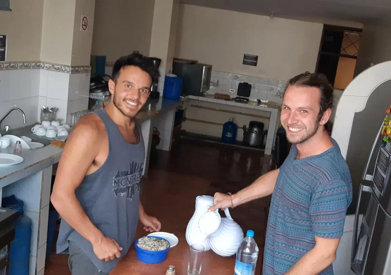 Property building in La Merced Plaza Hostal