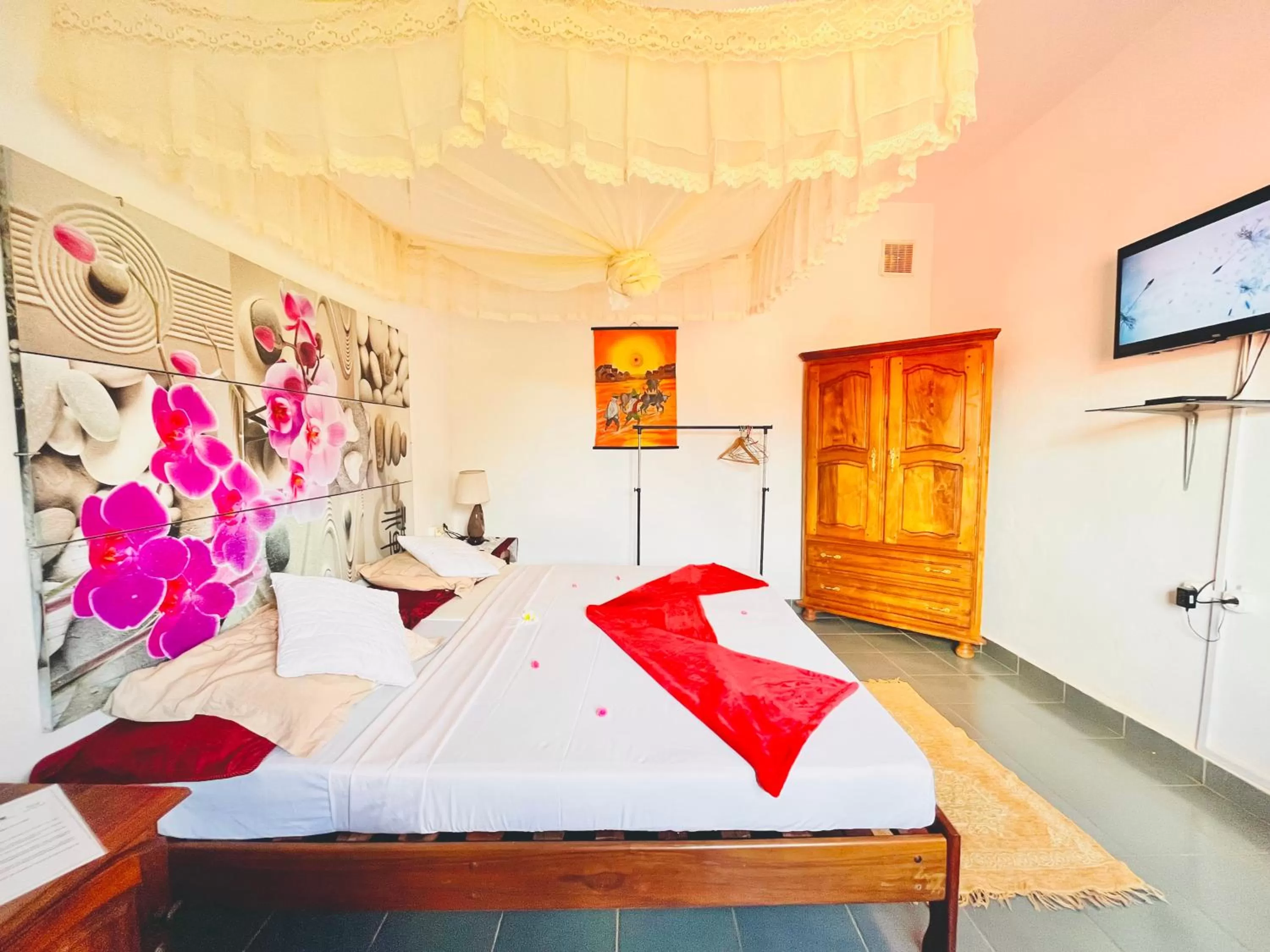 Bedroom, Bed in Régina Lodge Diégo Suarez Madagascar