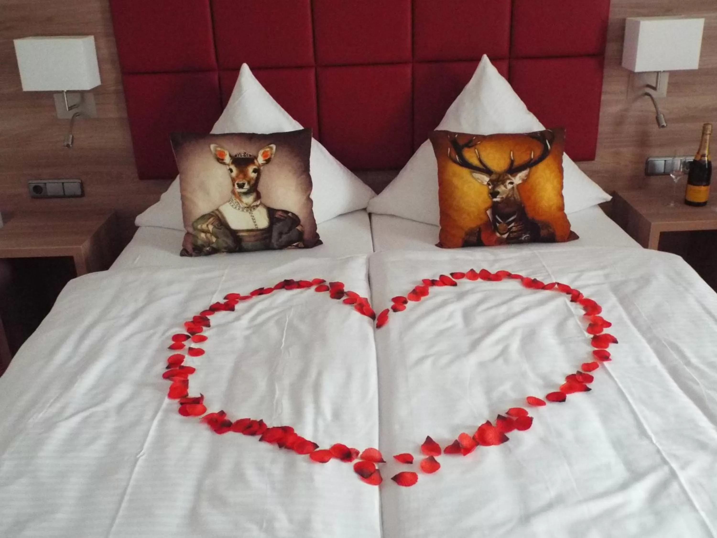 Bed in Hotel Isartaler Hof