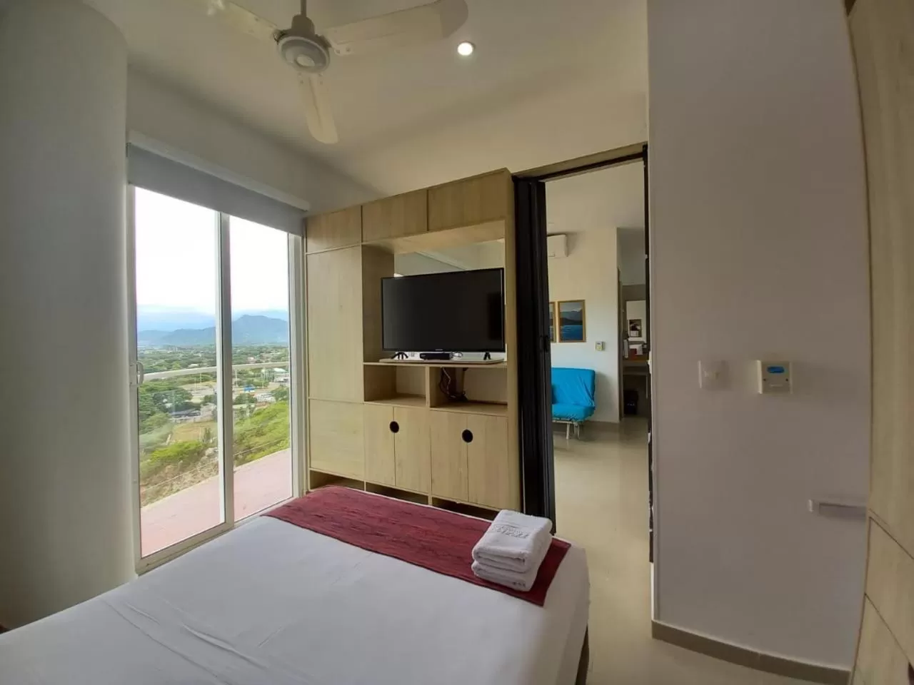 Bed in Terrazas Tayrona Travelers Apartamentos y Suites