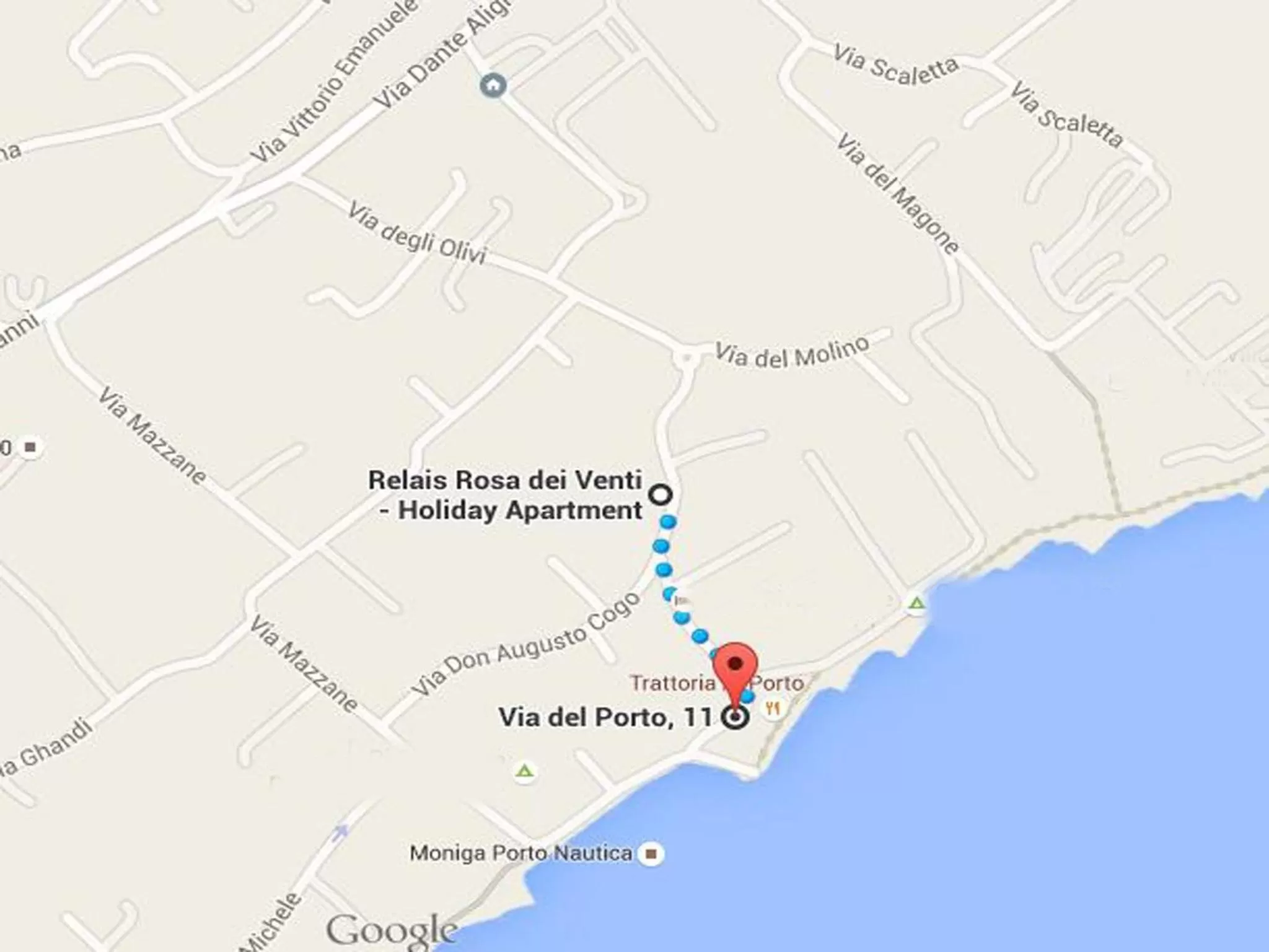 Restaurant/places to eat in Relais Rosa Dei Venti -Ciao Vacanze-