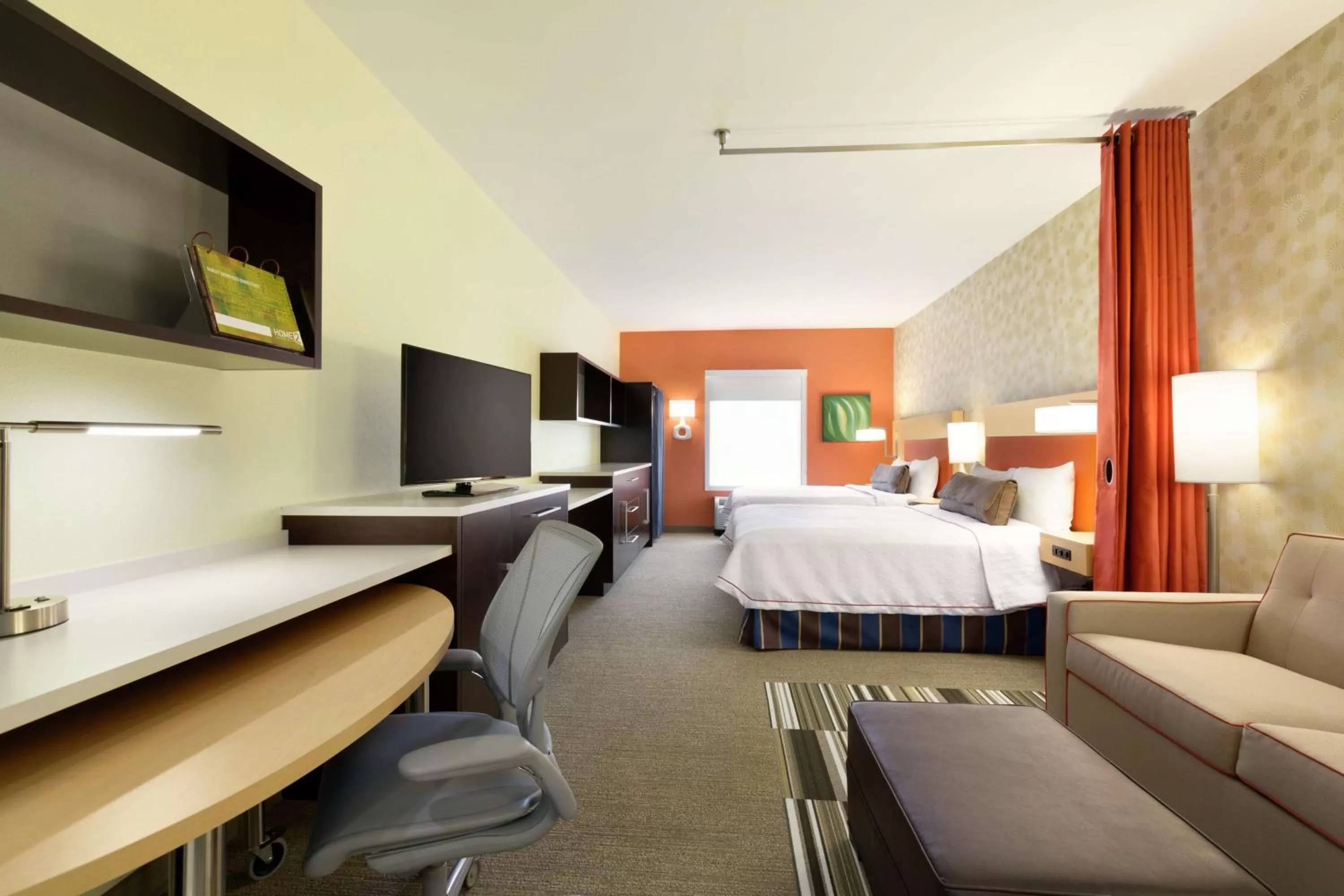 Bedroom, Bed in Home2 Suites by Hilton Stillwater