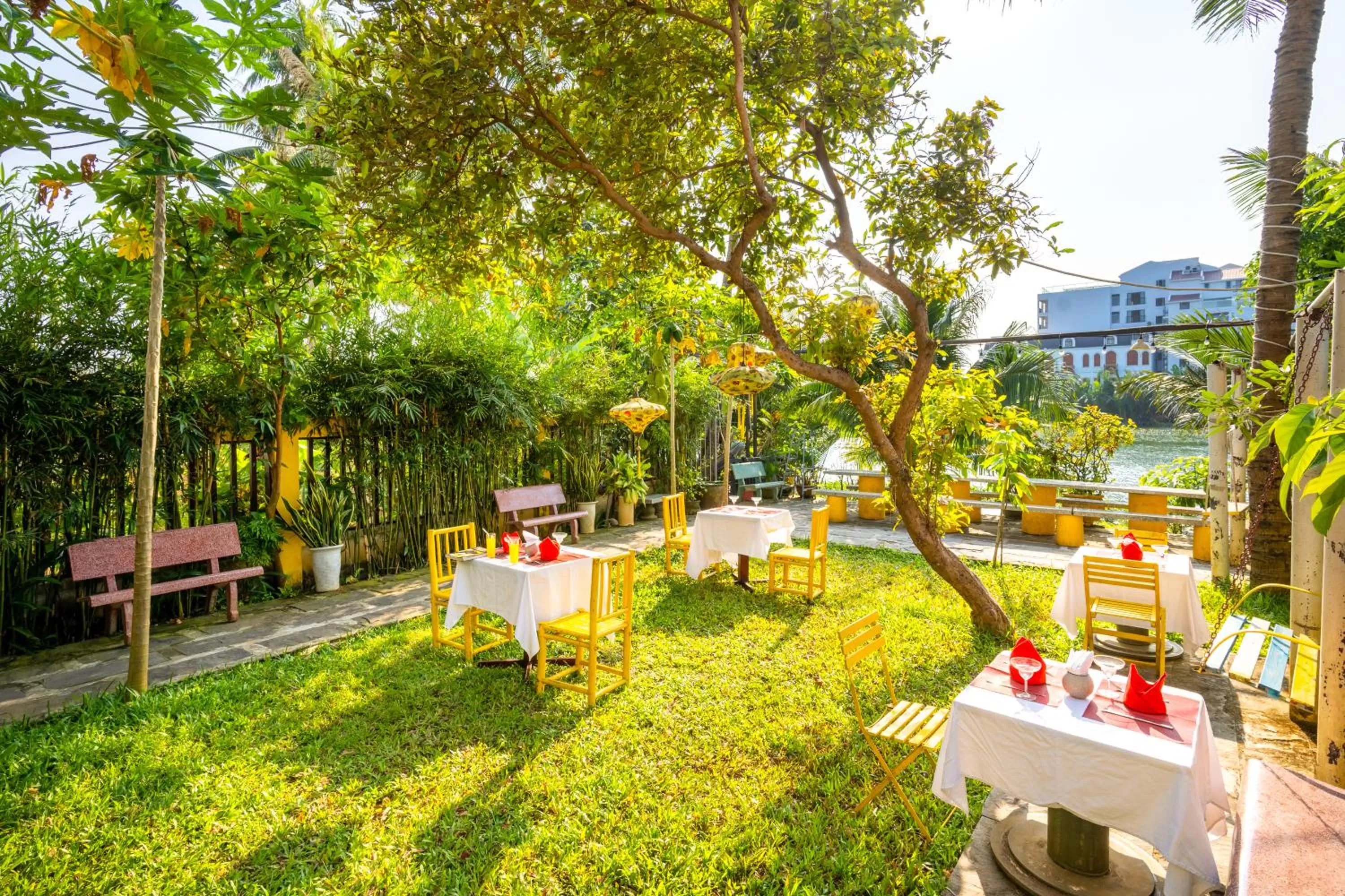 Spring in Hoi An Green Riverside Oasis Villa