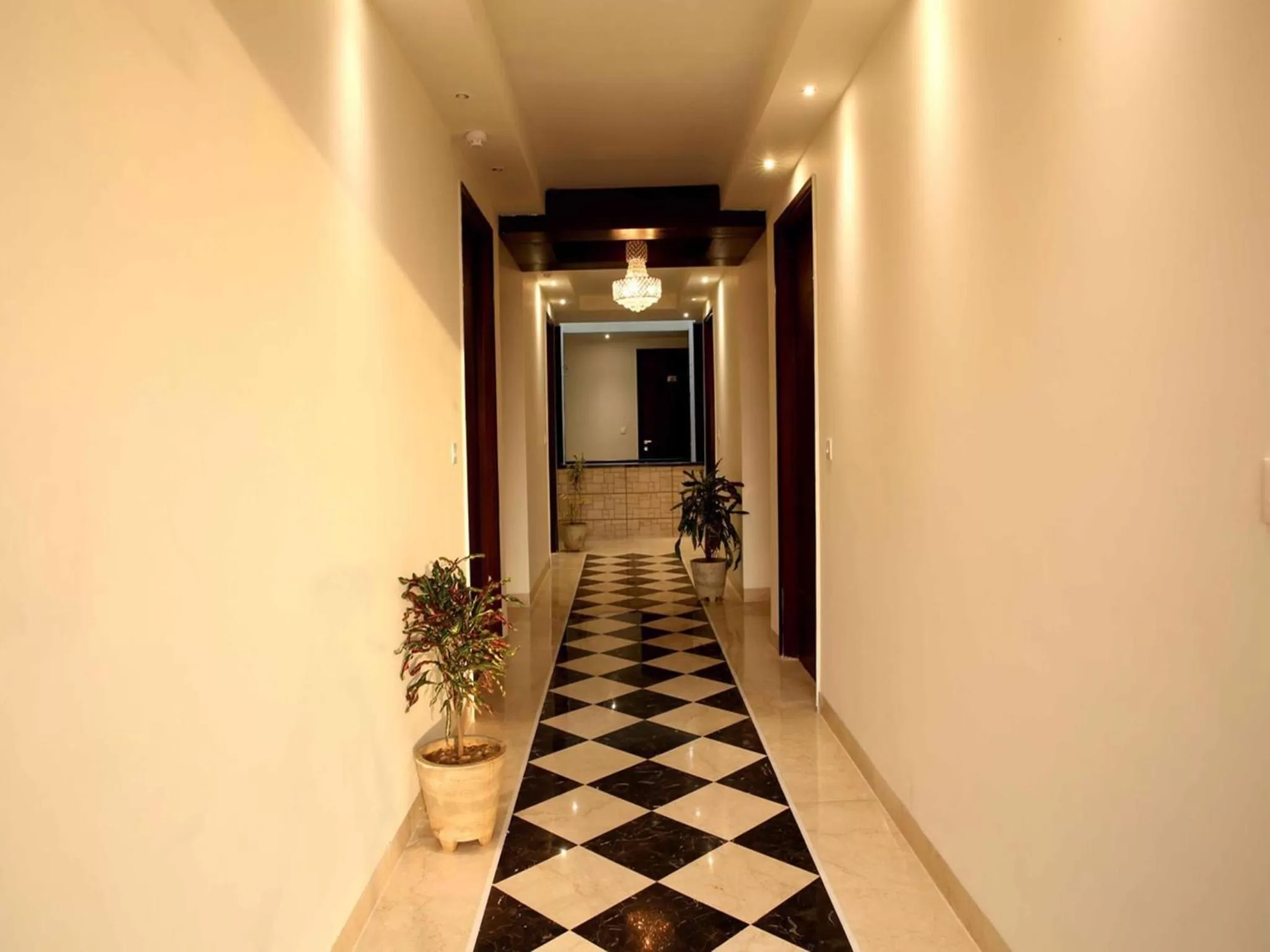 Lobby or reception in Hotel Taj Villa- Agra