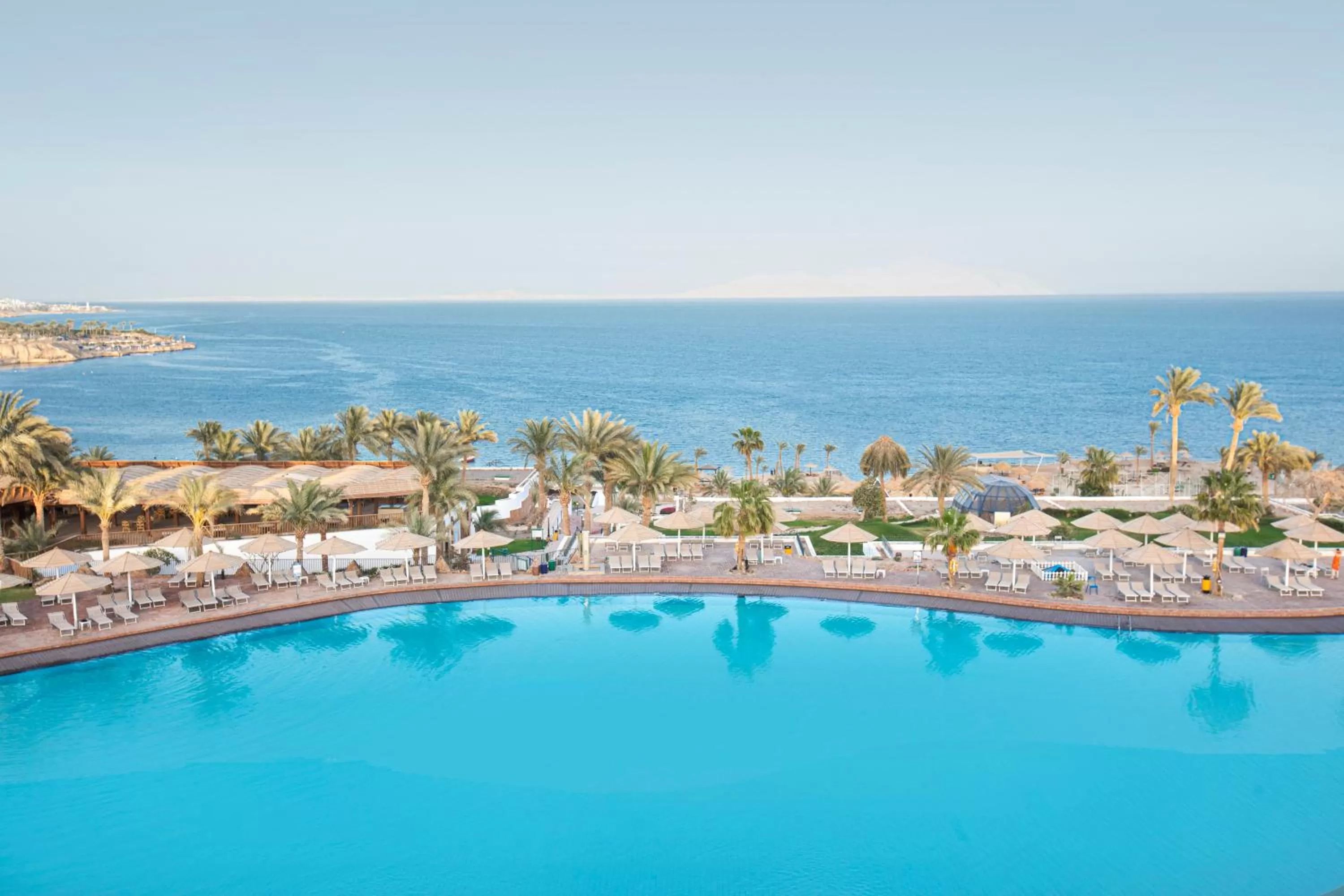 Pool view, Swimming Pool in Pyramisa Beach Resort Sharm El Sheikh