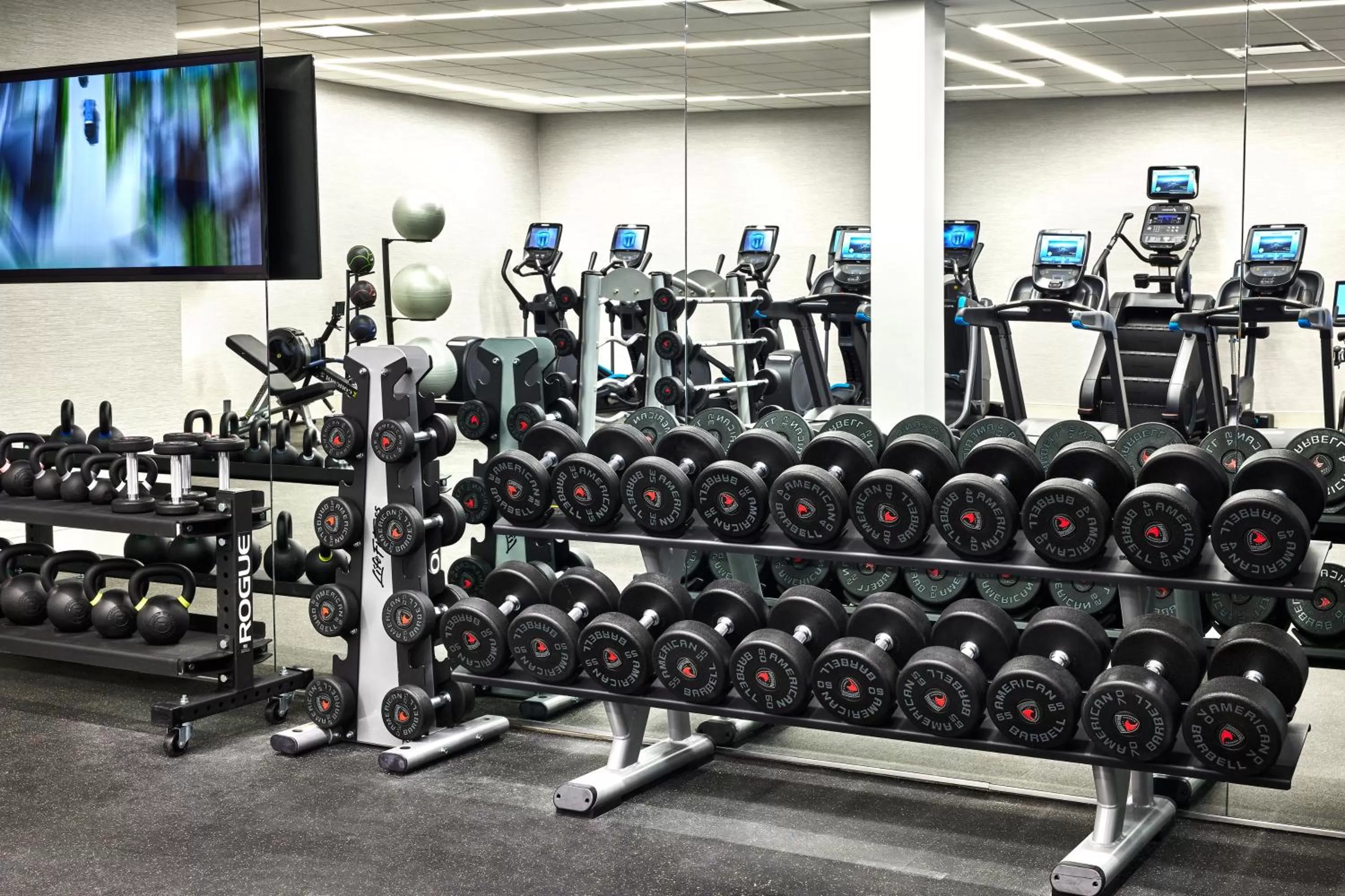 Fitness centre/facilities in Omni Tucson National Resort & Spa