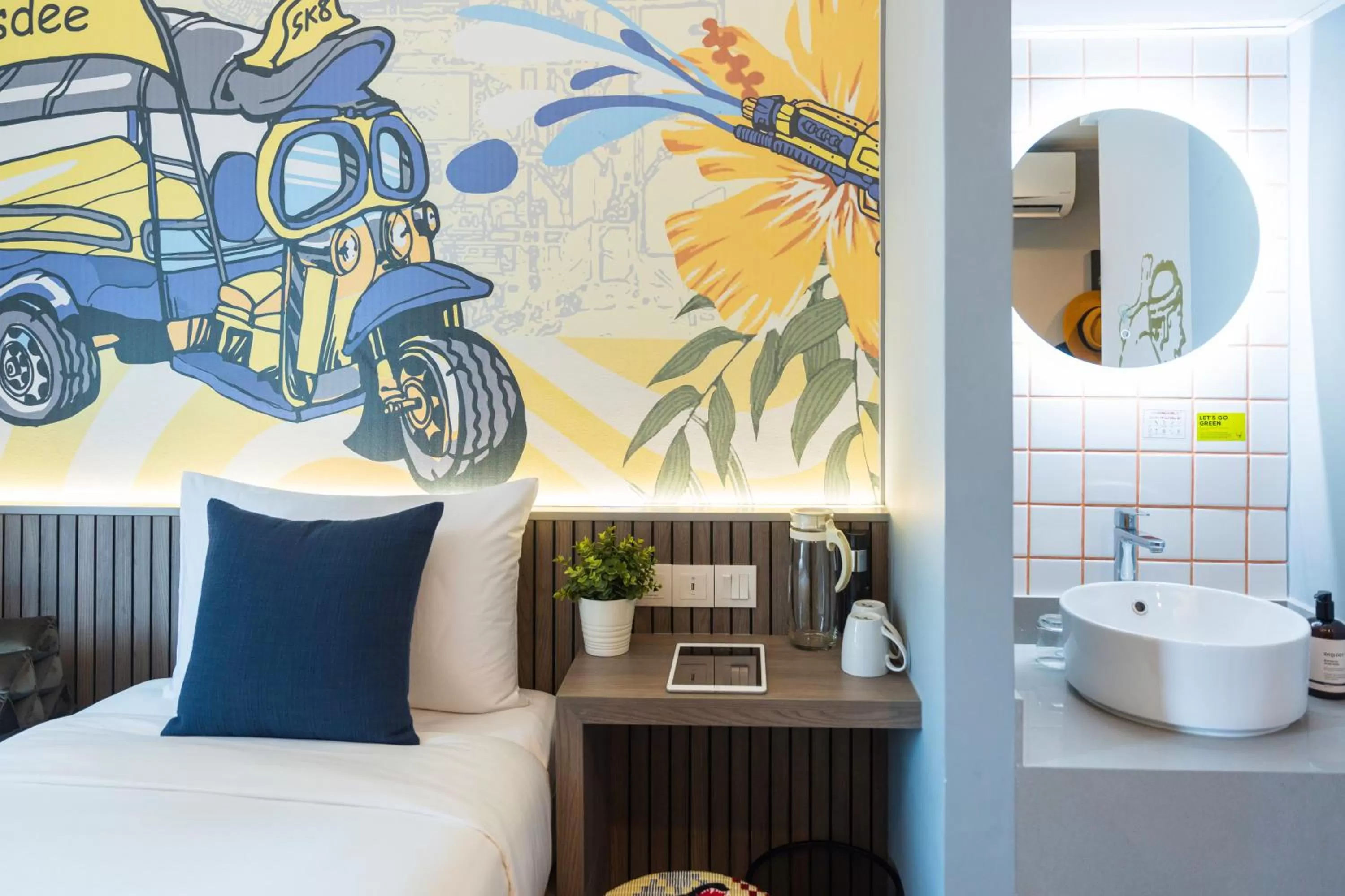 Bed in lyf Sukhumvit 8 Bangkok