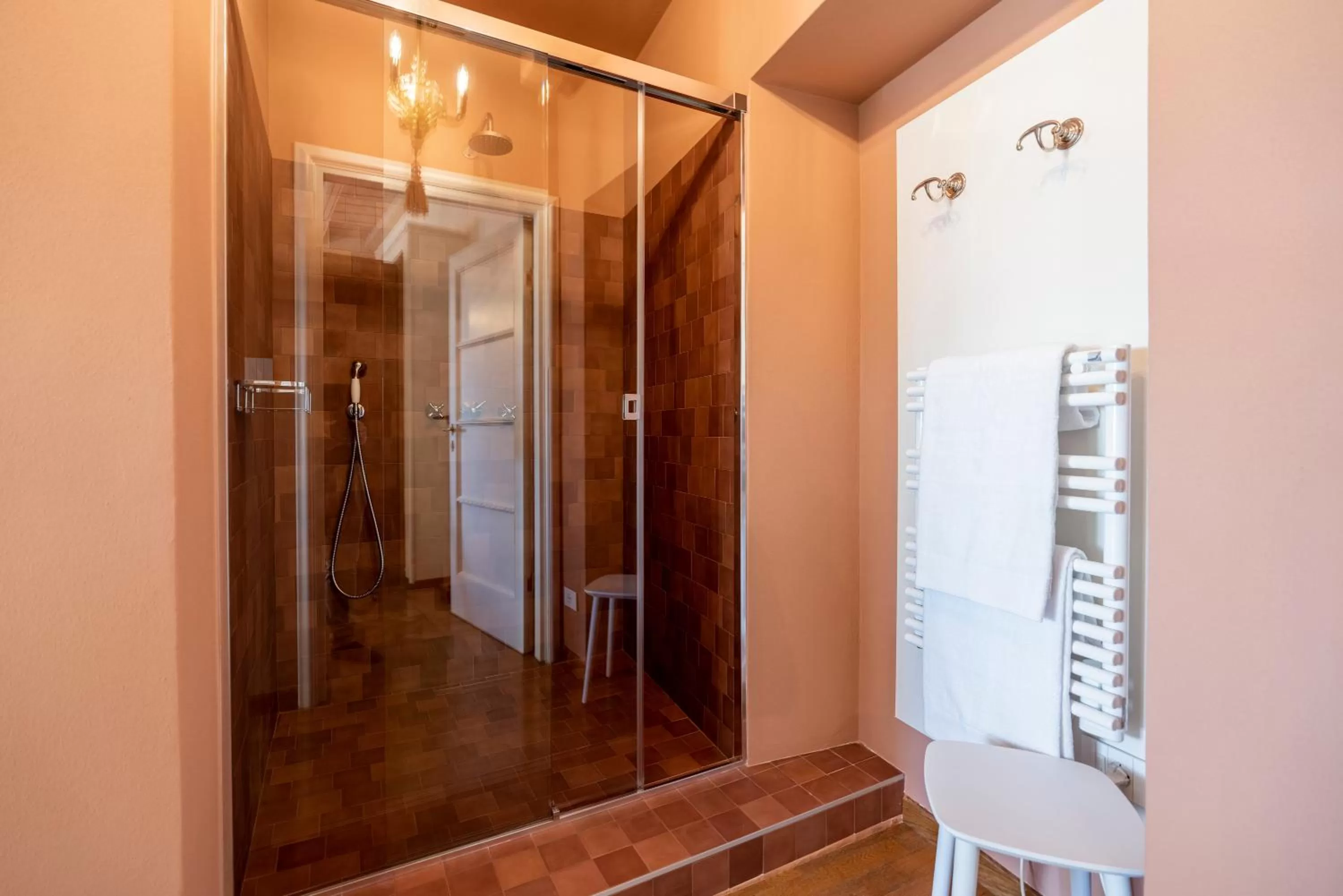 Shower in FORESTERIA di PALAZZO RADICI