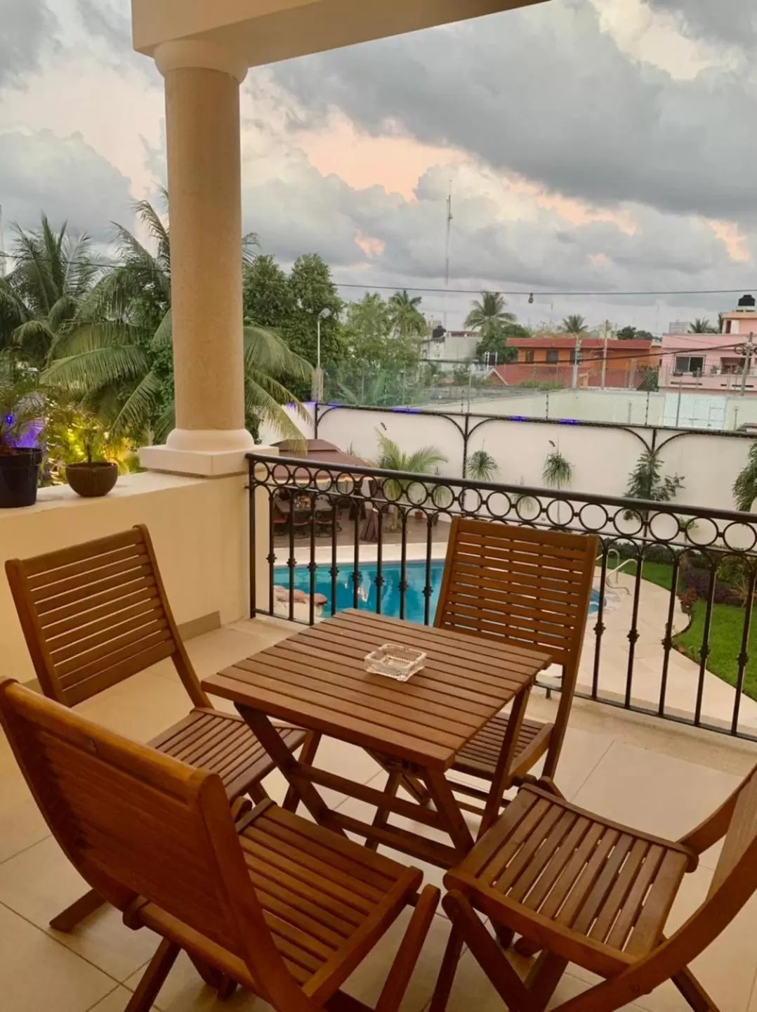 Balcony/Terrace in Villa Segovia Cozumel