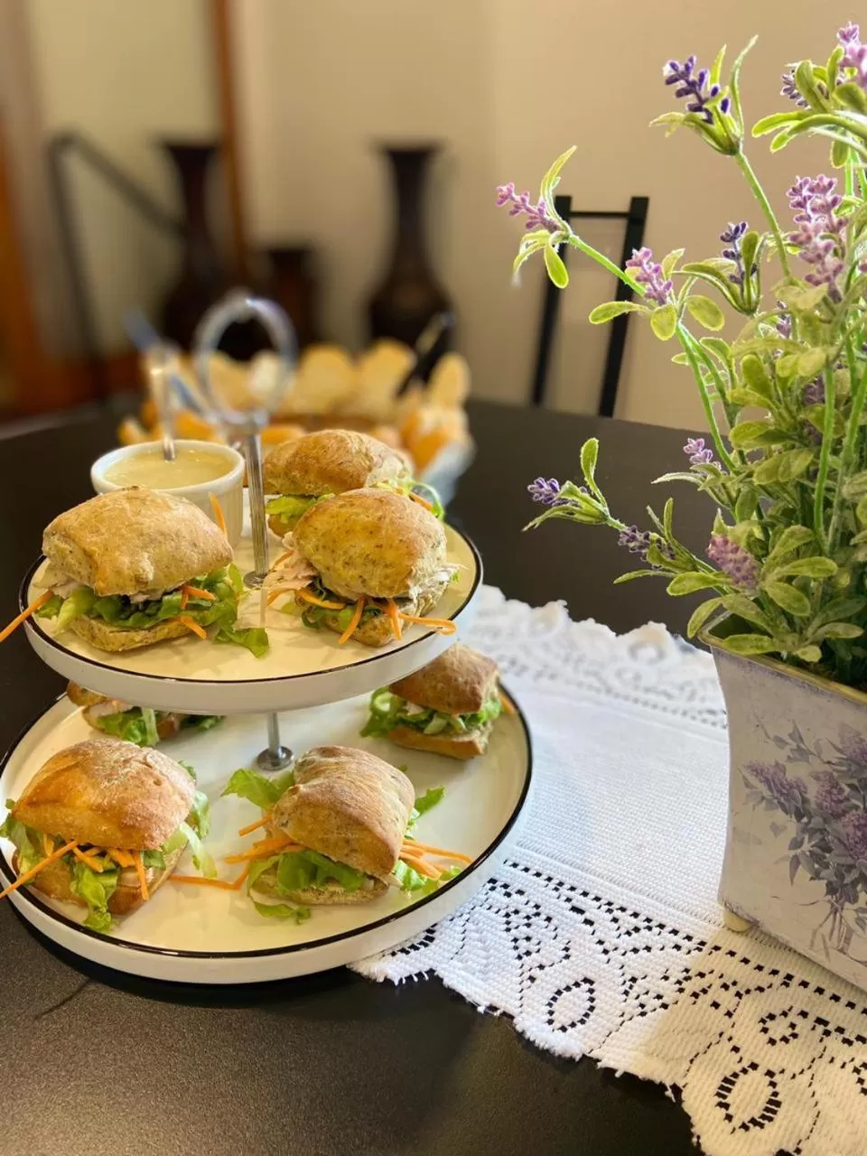 Food and drinks in Pousada das Lavandas