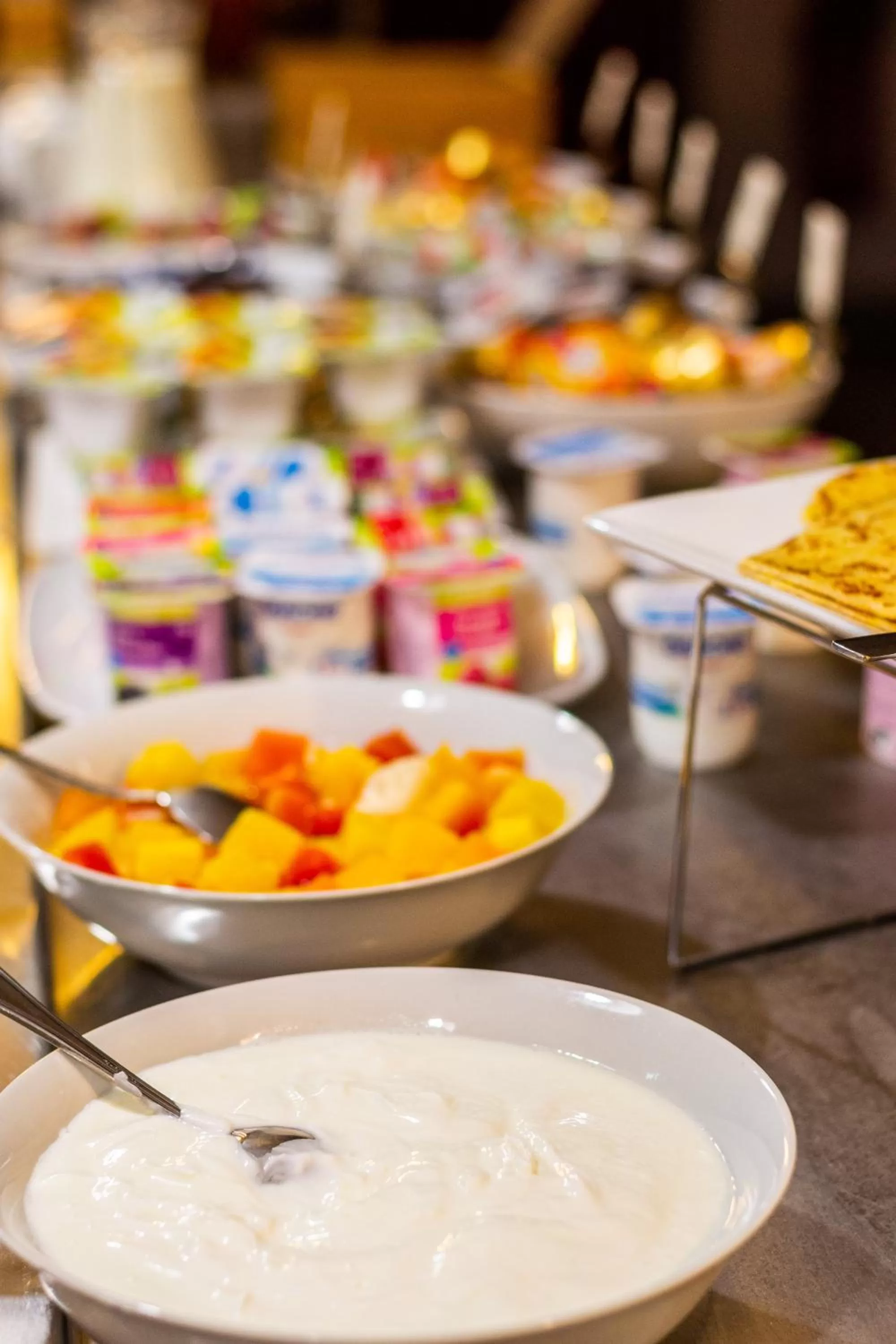 Buffet breakfast in initial by balladins La Roche-sur-Yon