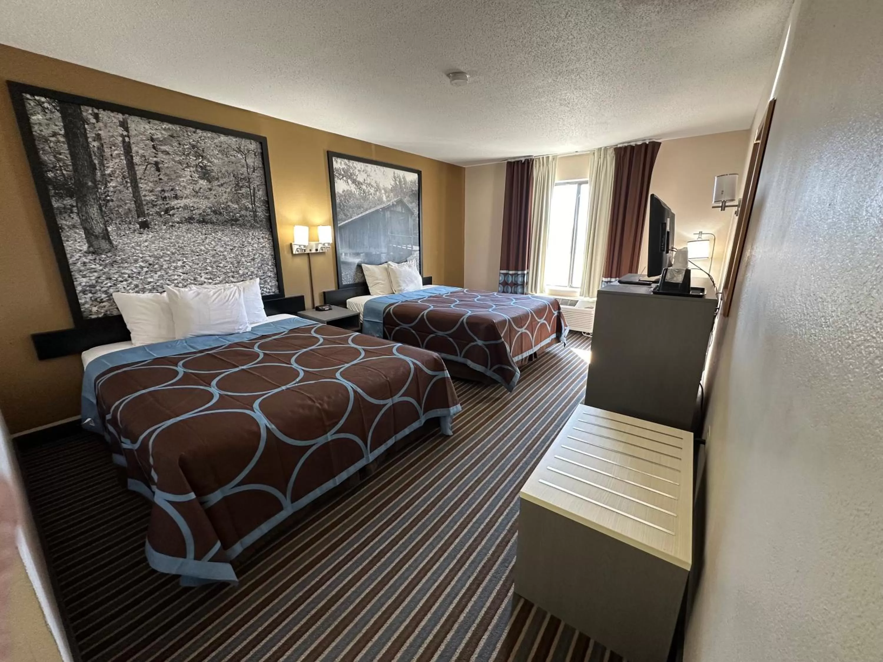 Bed in Super 8 by Wyndham Columbia Clark Lane