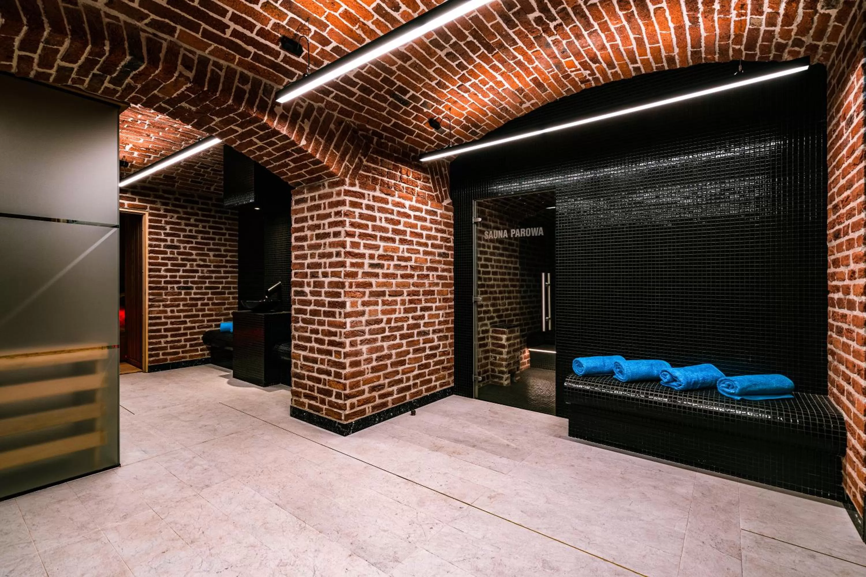 Sauna in Hotel Ferreus Modern Art Deco