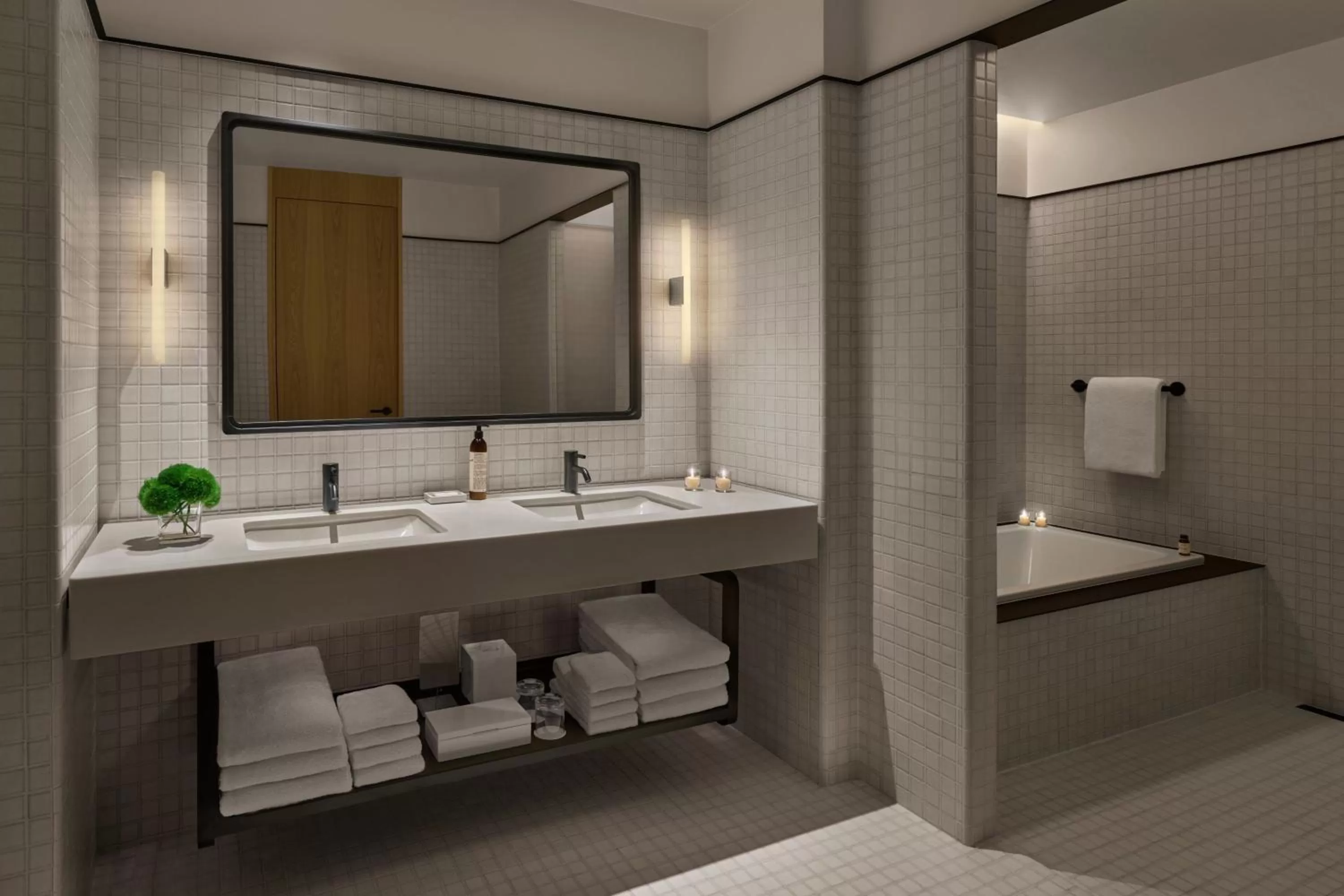 Bathroom in The Reykjavik EDITION