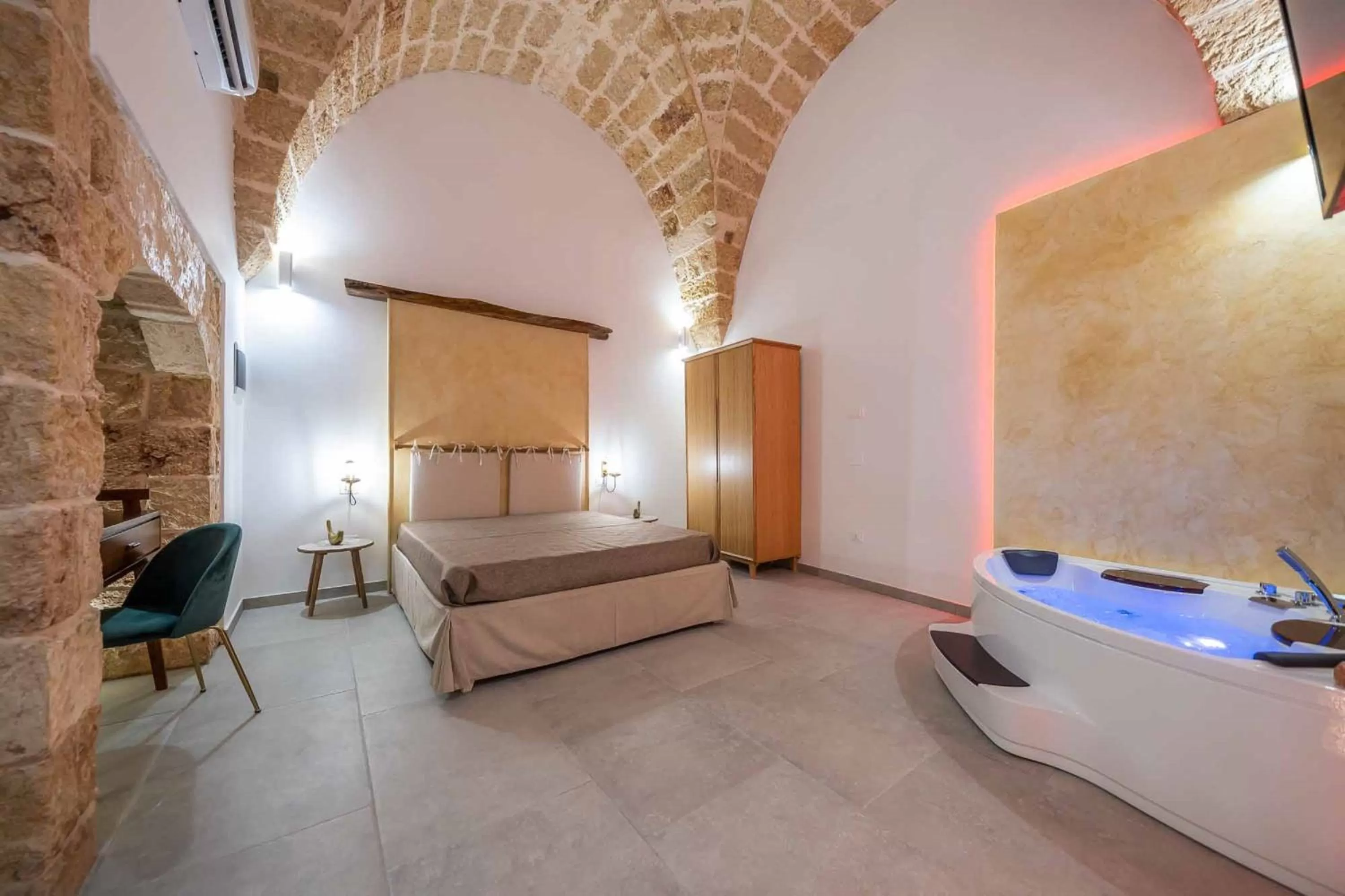 Photo of the whole room, Bed in Corte Janca