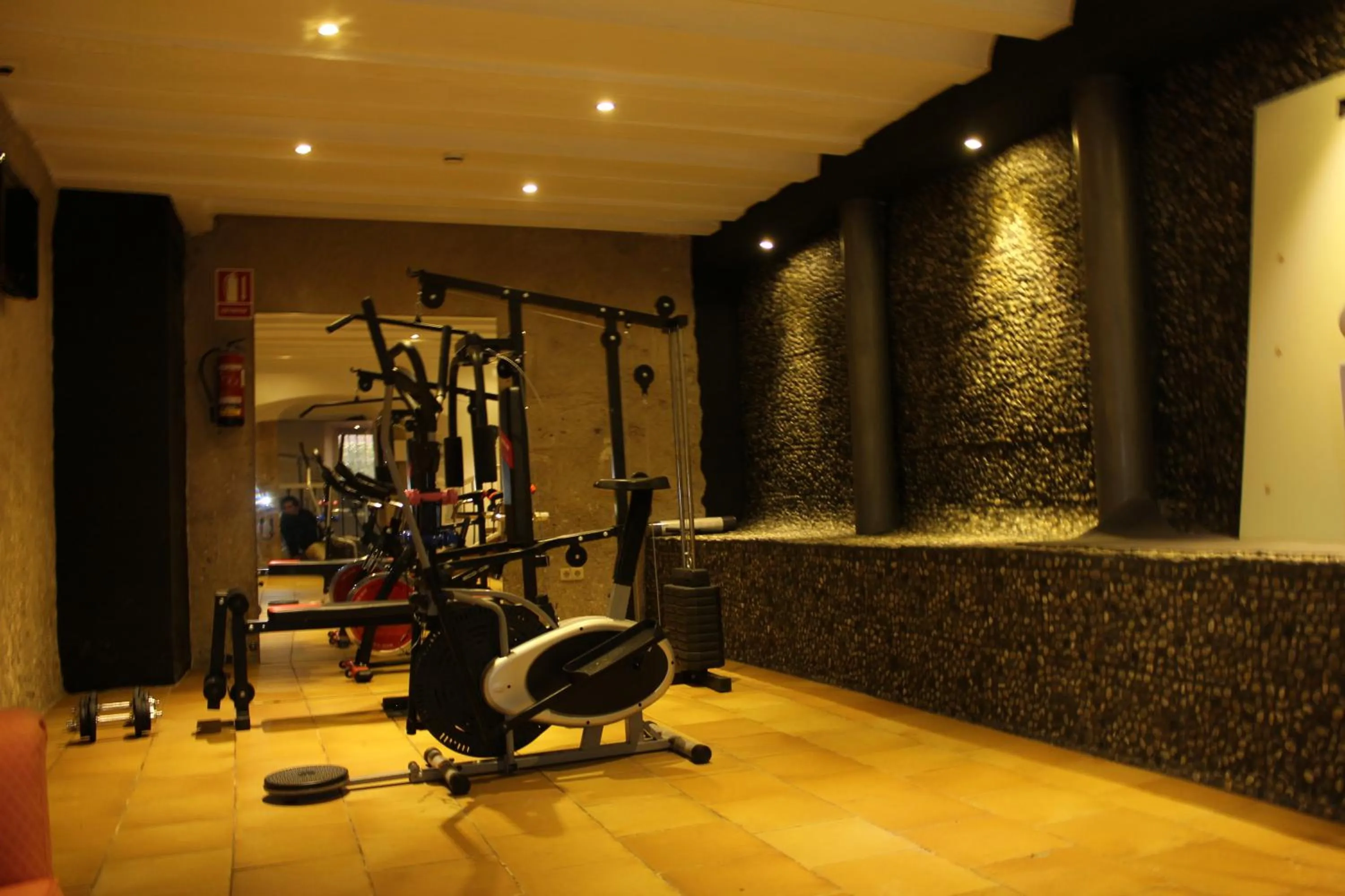 Fitness centre/facilities in Hotel Leonor de Aquitania