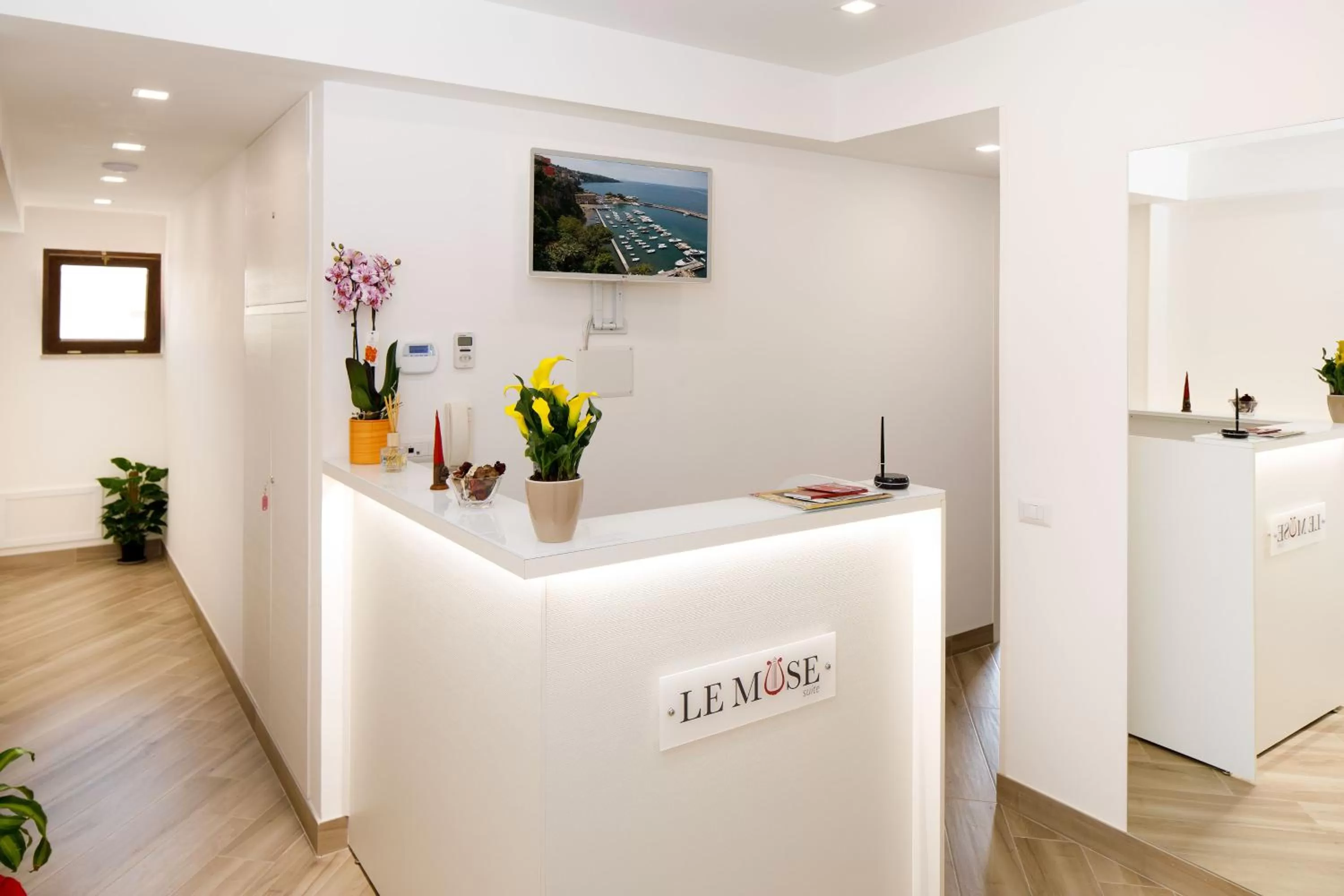 Lobby or reception in Le Muse Suite