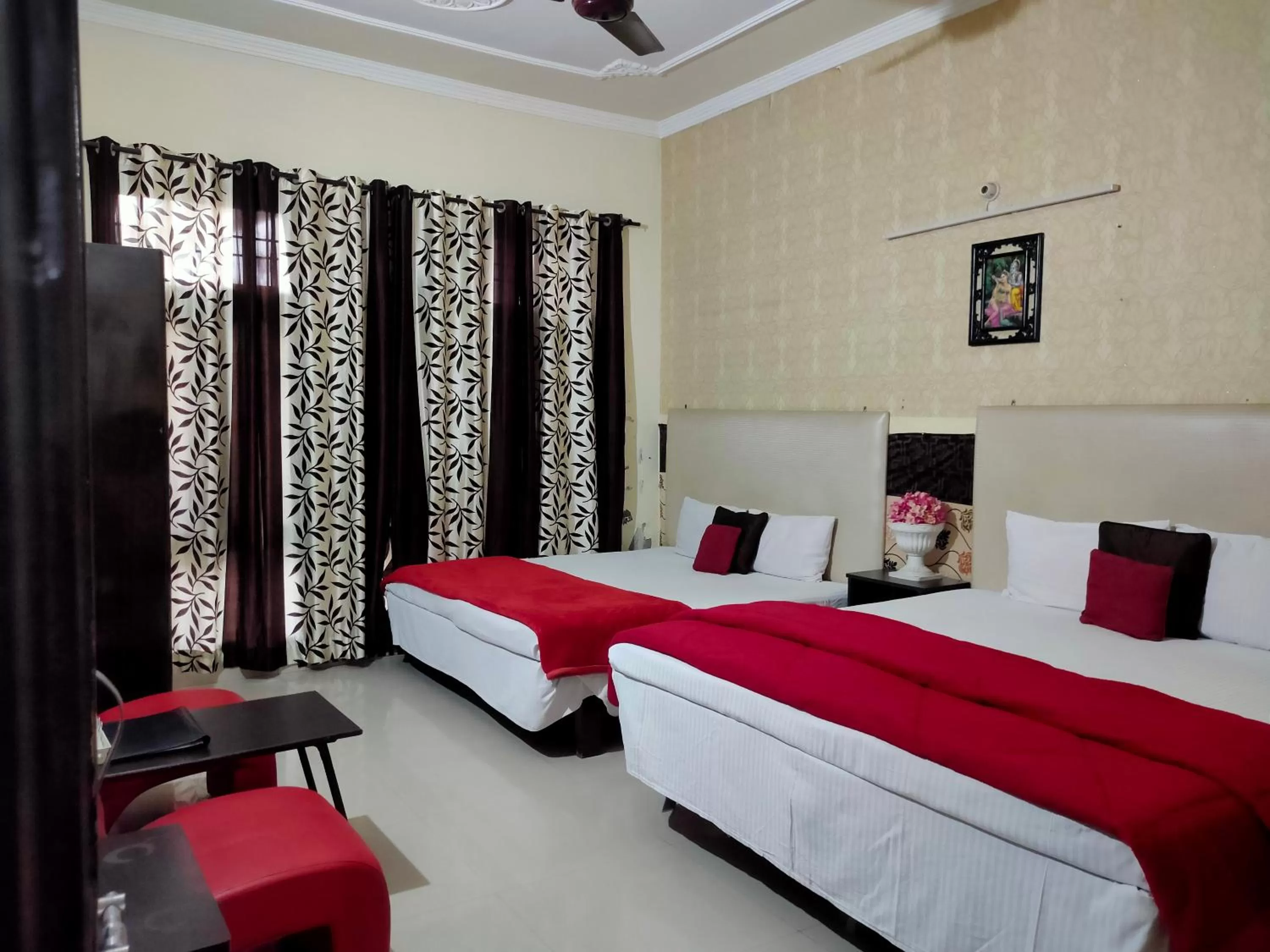 Photo of the whole room, Bed in New Chandigarh Holiday Home