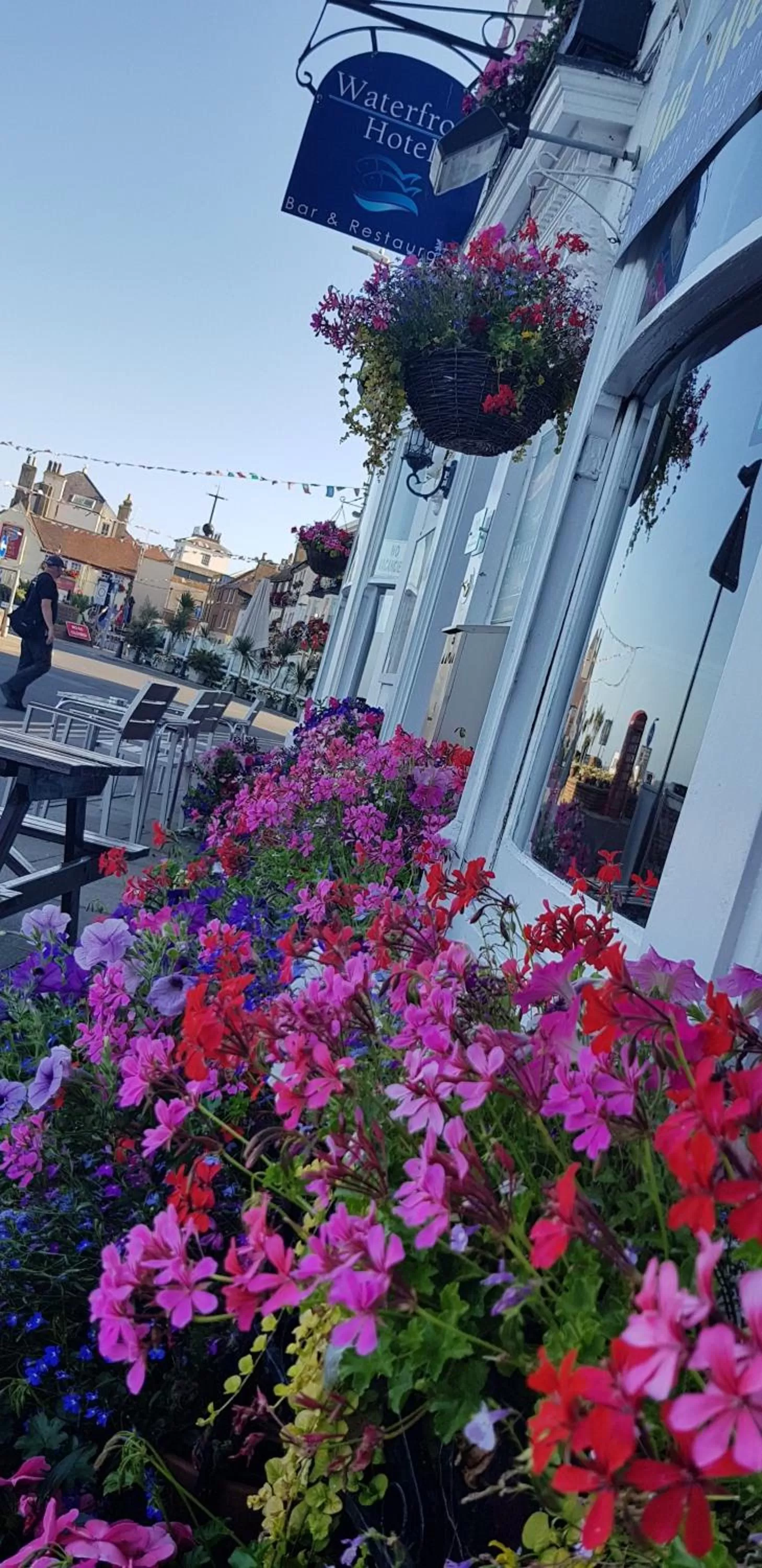 Patio in Waterfront Hotel