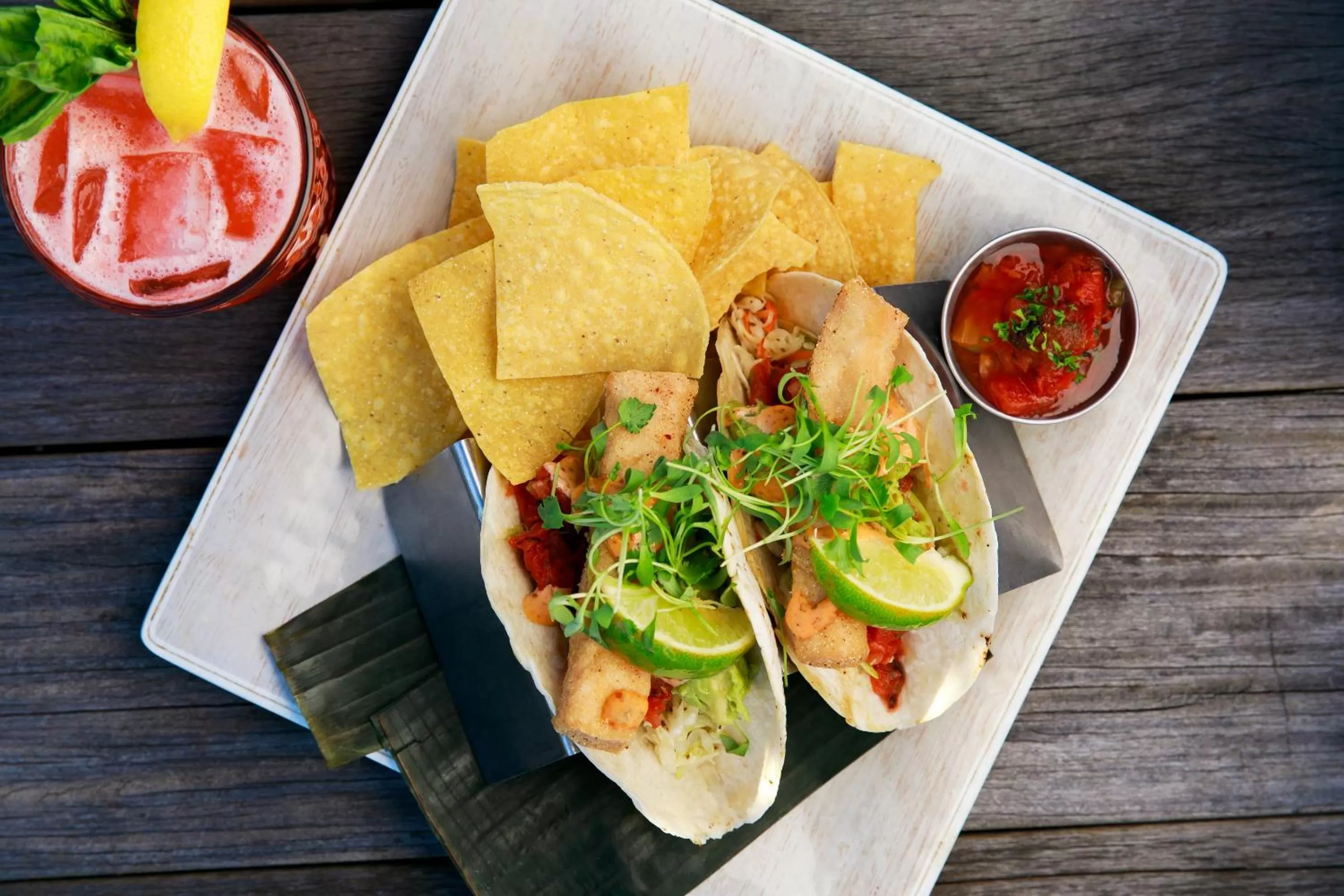 Food in The Vendue, Downtown Art Hotel