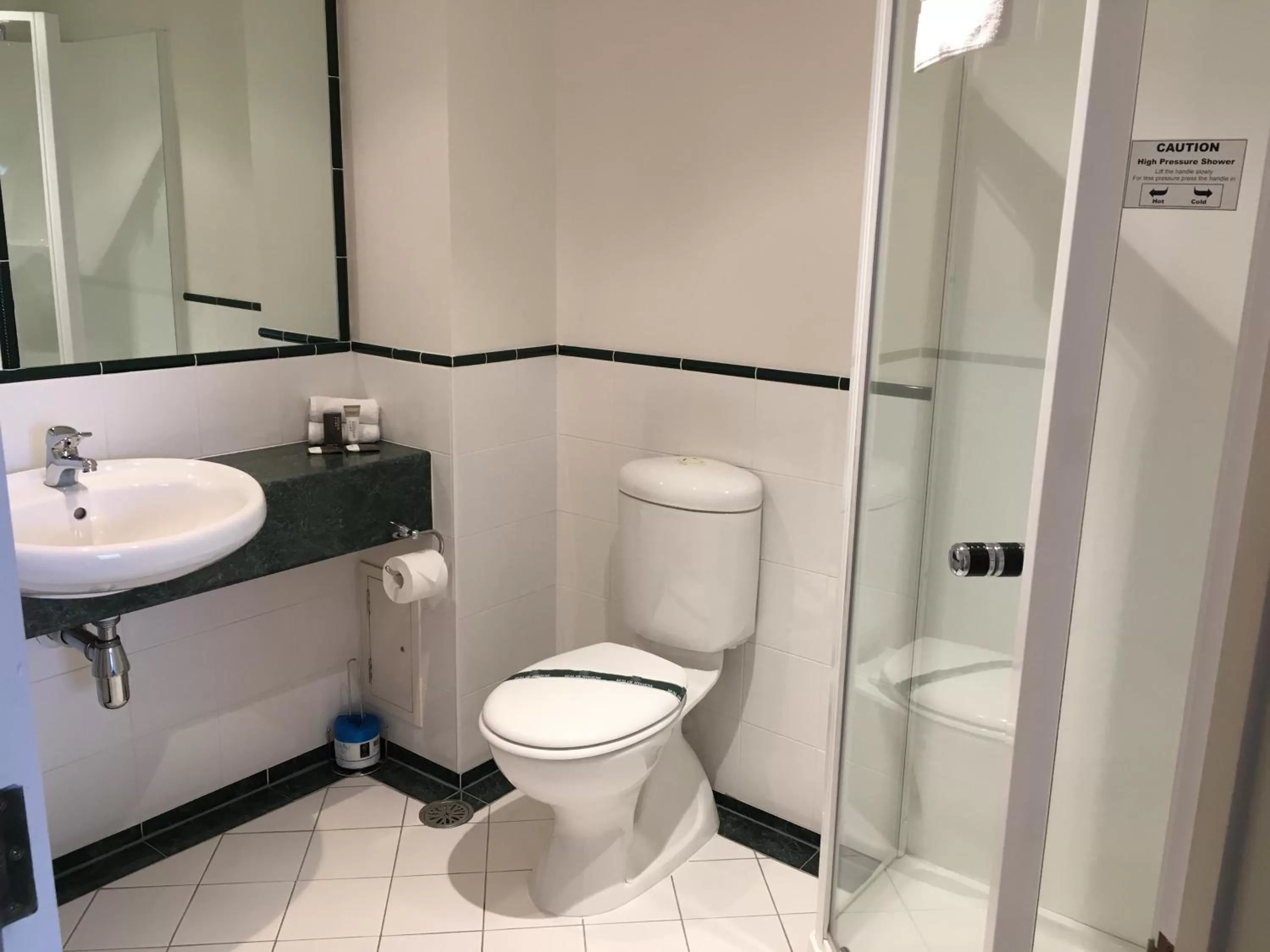 Shower in Motel On York