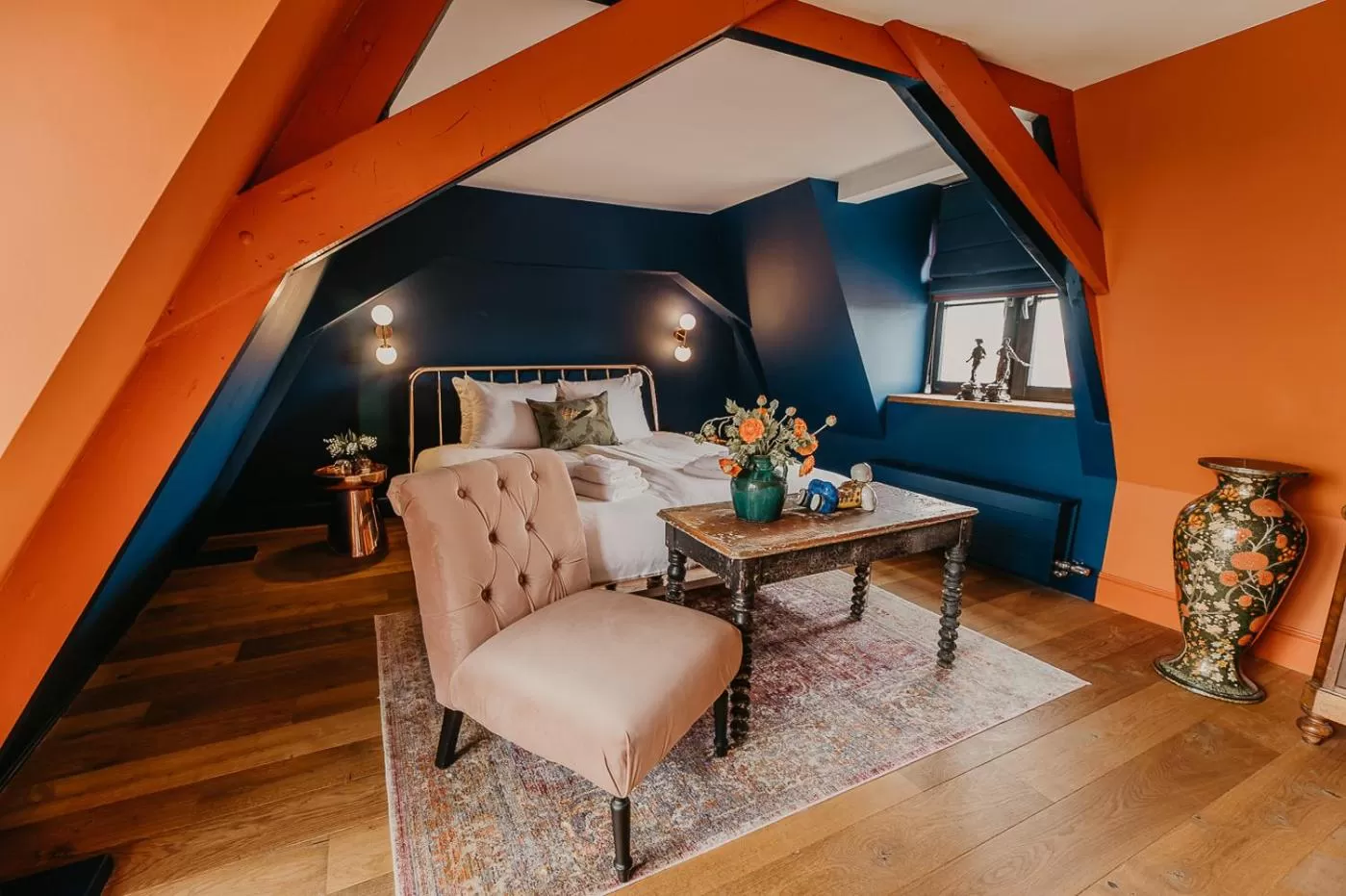 Bed in Boutique Hotel Zeeuws-Meisje