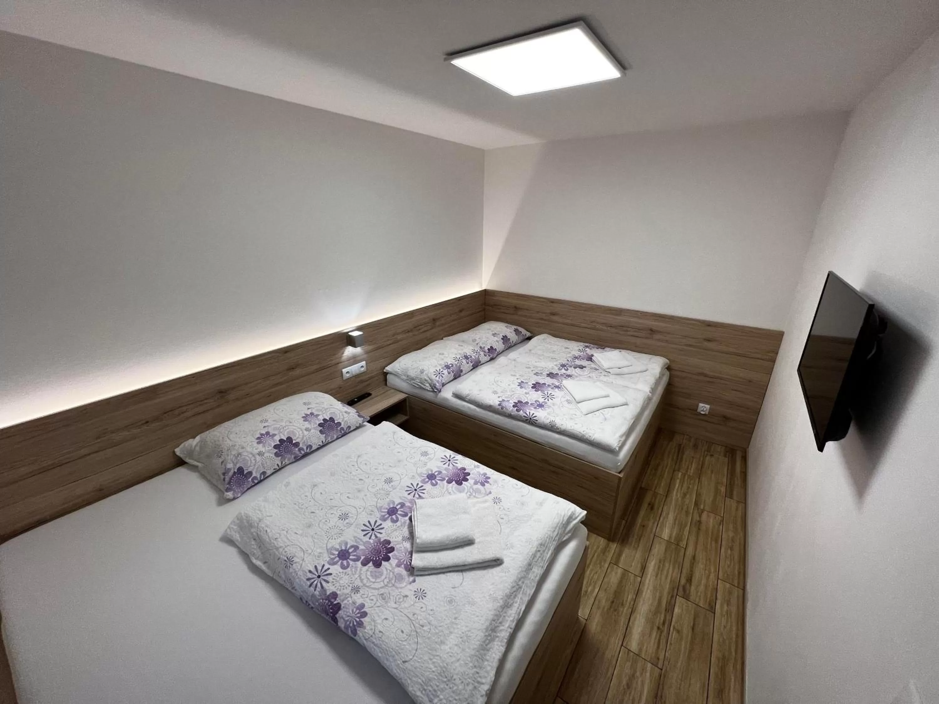 Bed in Hotel U Kociana