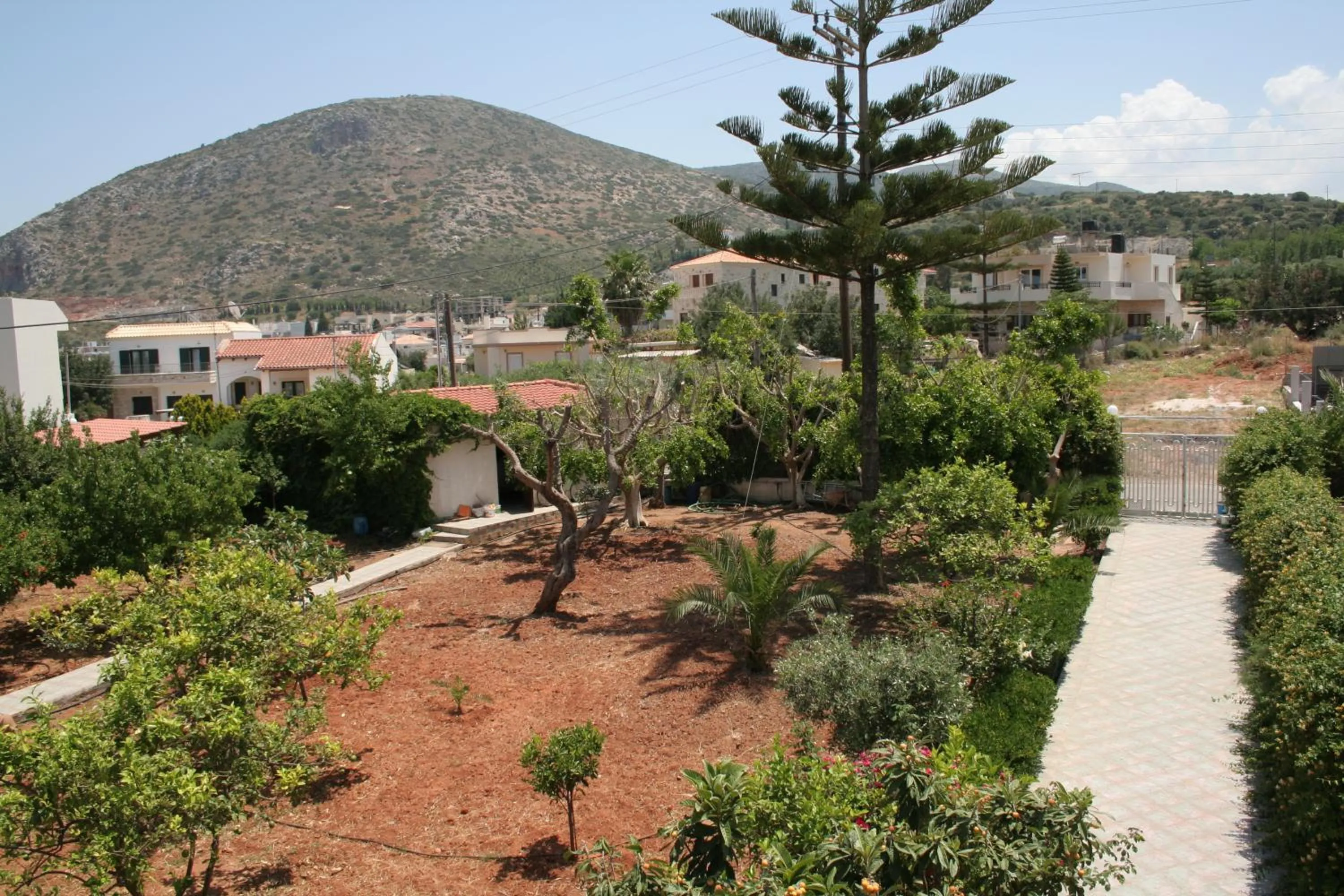 Facade/entrance in Villa Medusa