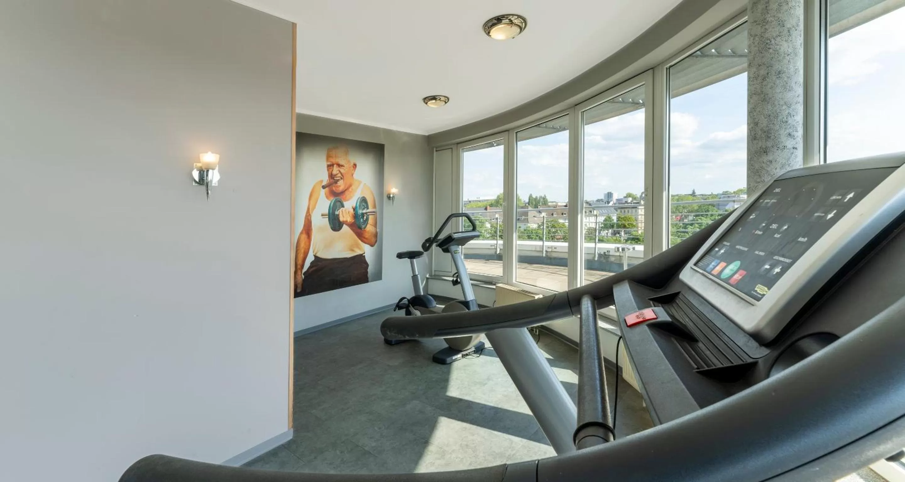 Fitness centre/facilities in PLAZA Premium Köln