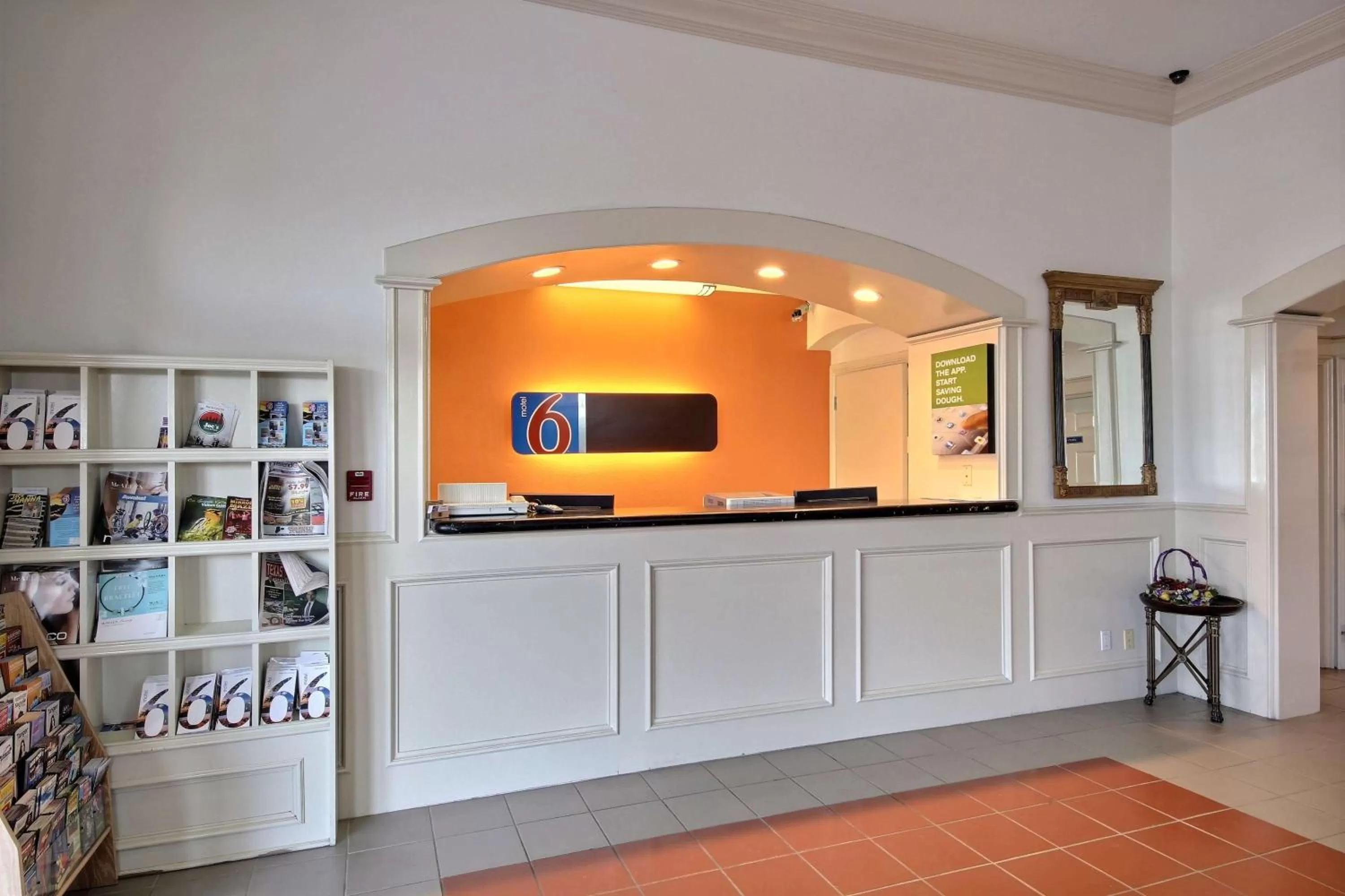 Property logo or sign in Motel 6-Edinburg, TX