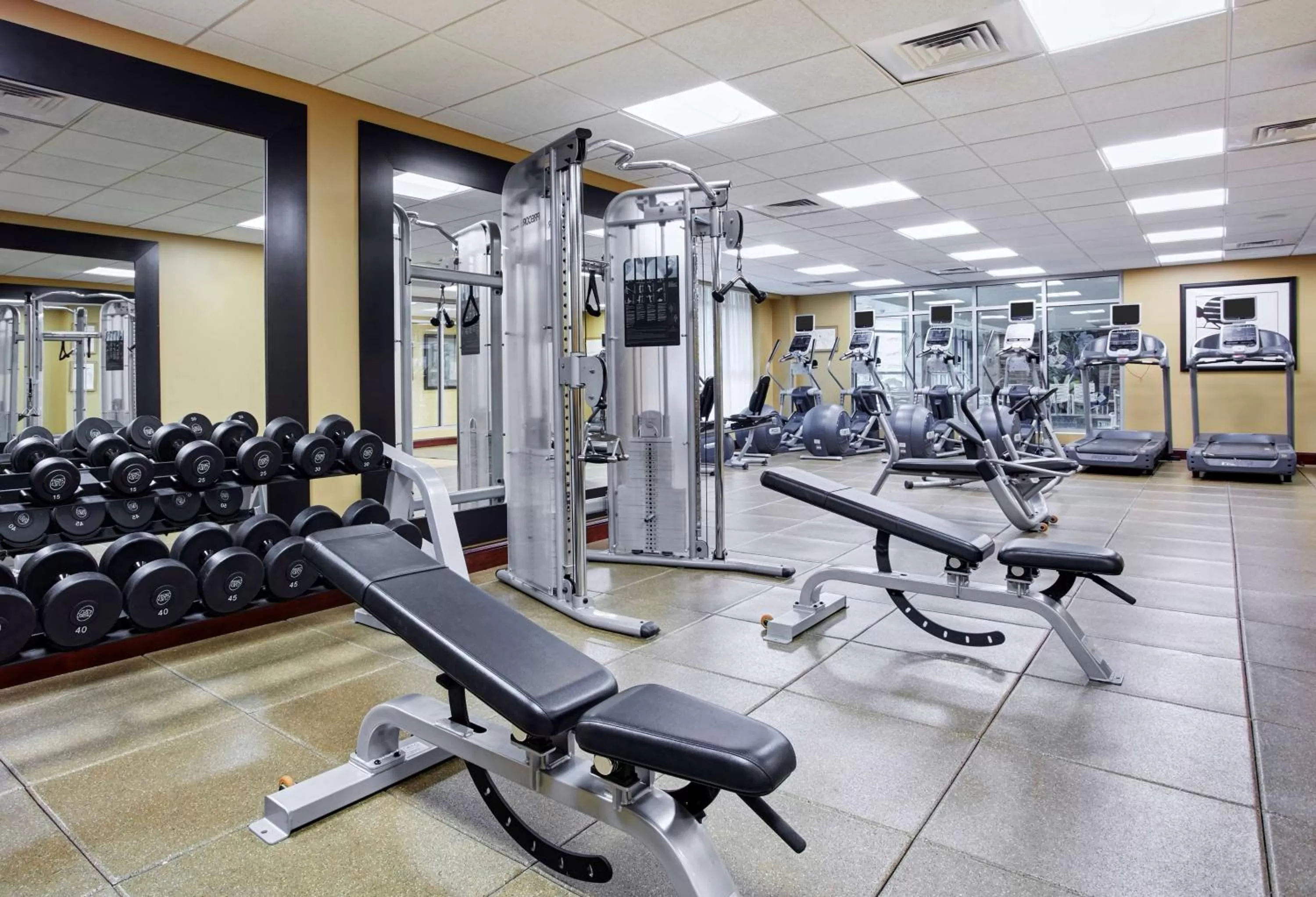 Fitness centre/facilities in Hilton Garden Inn Rockville - Gaithersburg
