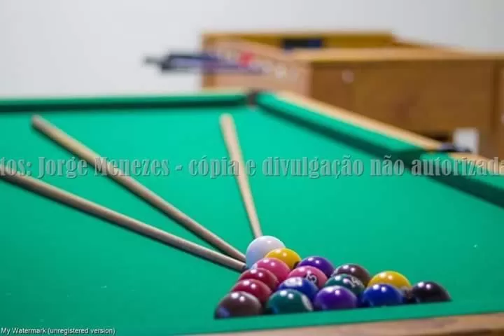 Billiards in Pousada Verdes Mares