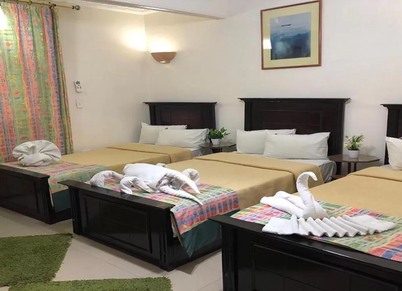 Bedroom, Bed in bonne villa