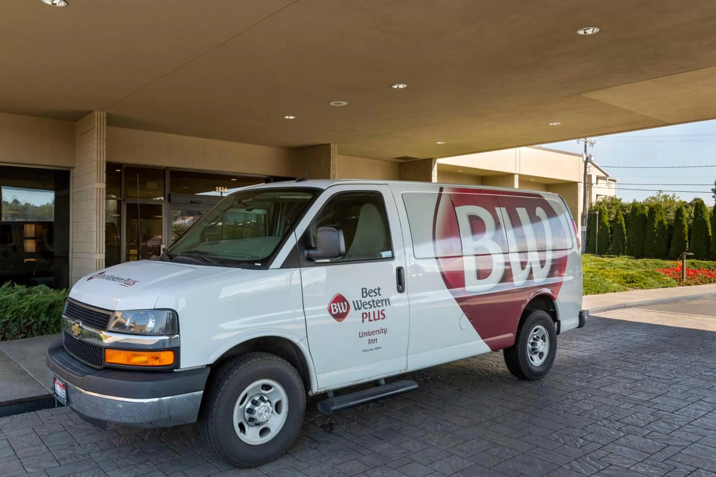 Property building in Best Western Plus University Inn